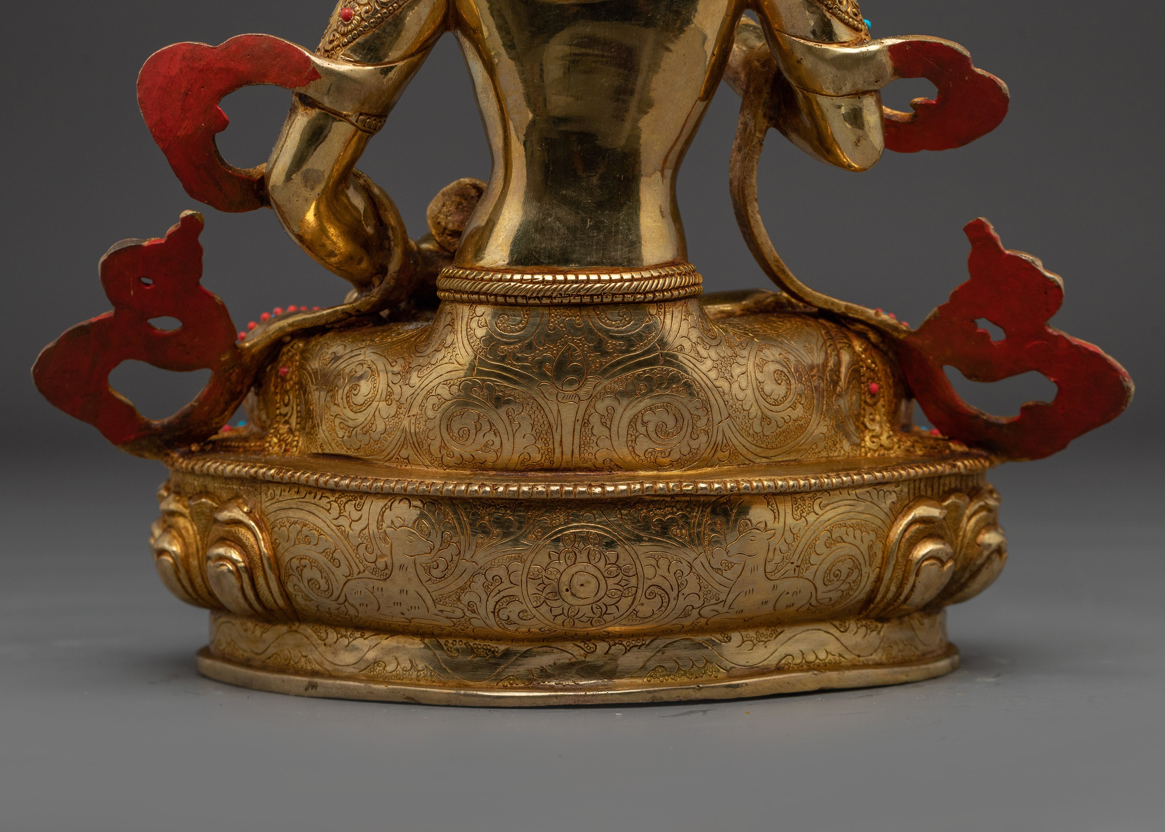 Handmade Artwork of Himalayan Deity Vajrasattva | The Deity of Purification