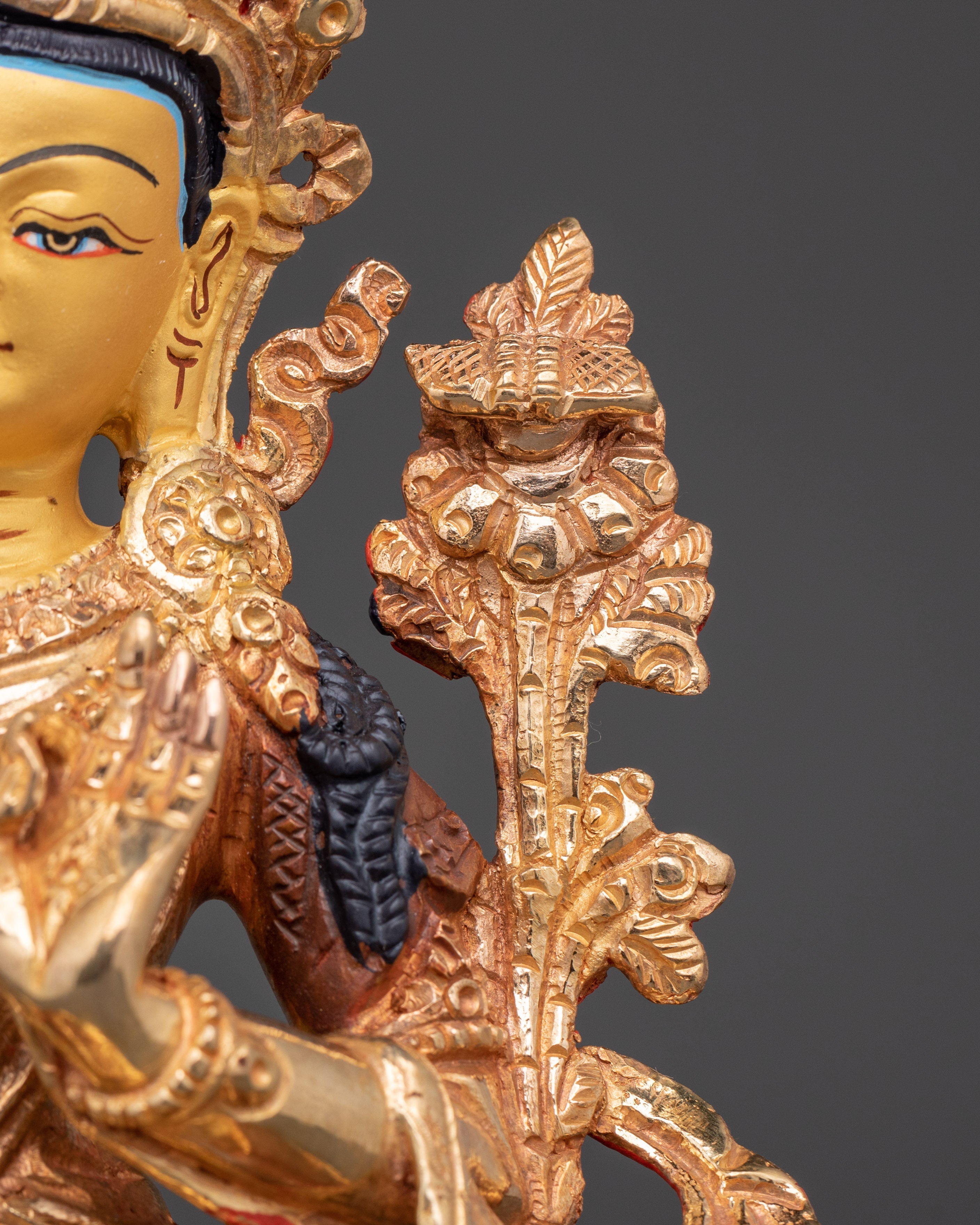Manjushri Wisdom Buddha Statue | Ideal for Wisdom and Meditation Spaces
