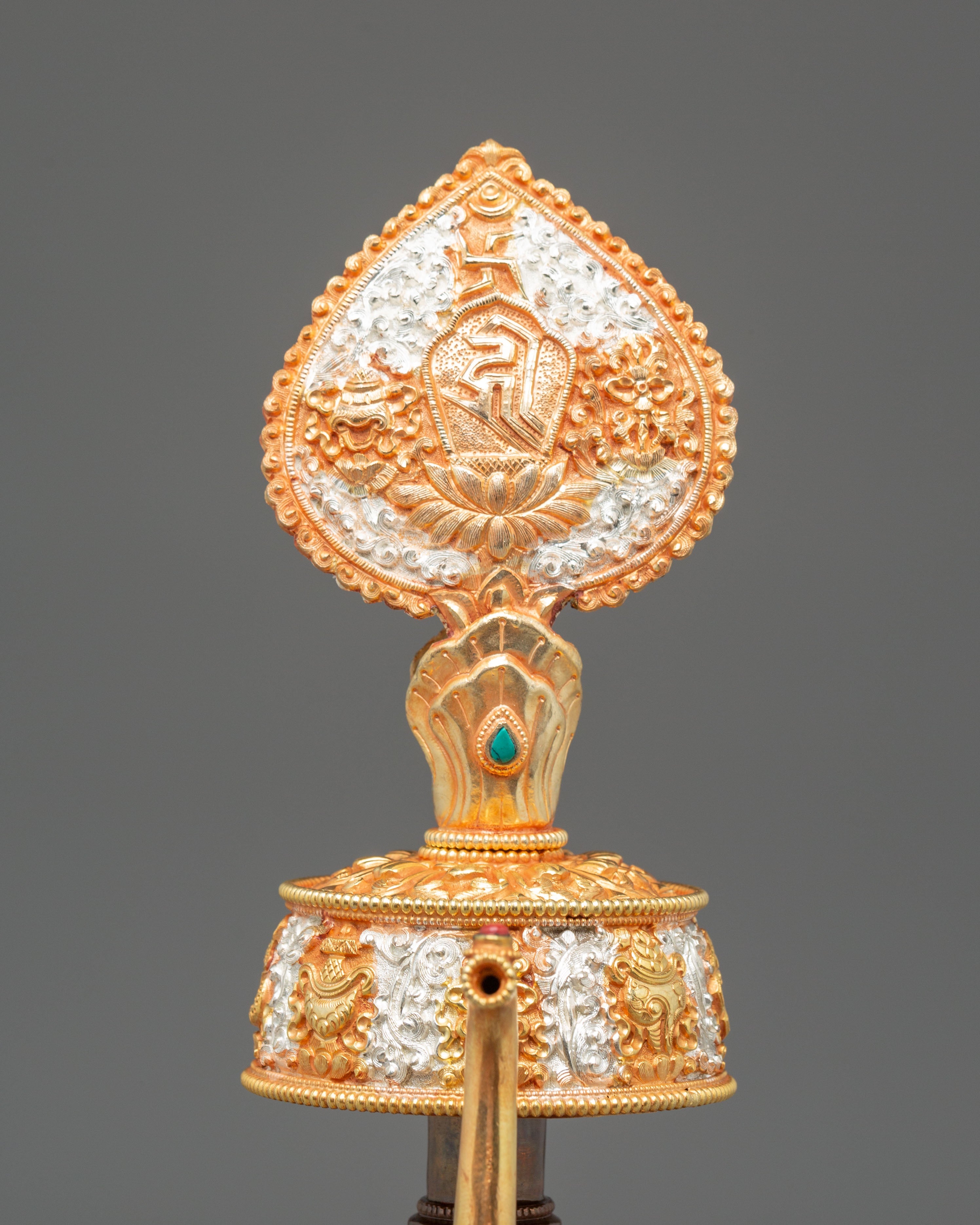 Buddhist Water Offering Bhumba Set | Sacred Ritual Vase for Blessings and Purification