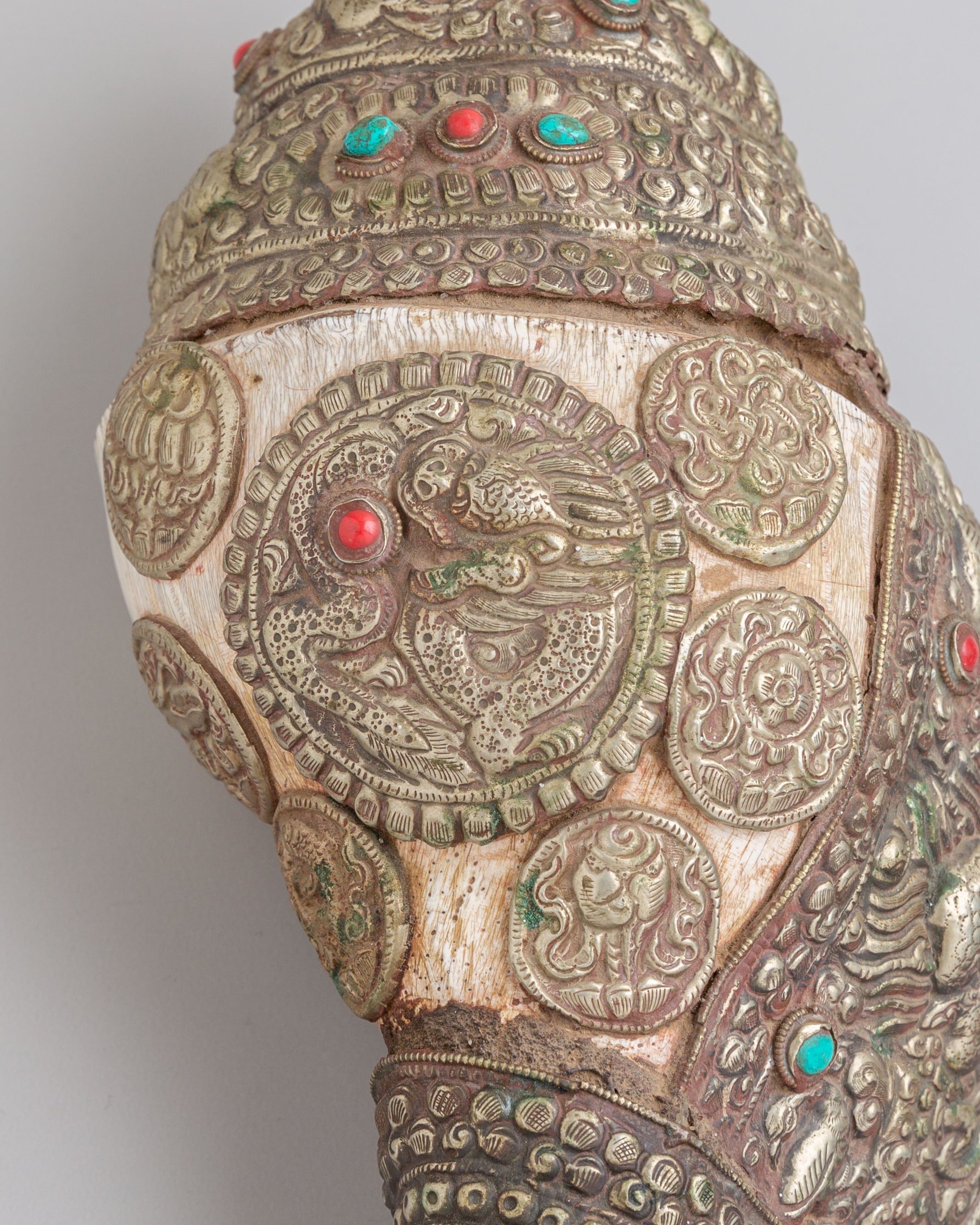 Himalayan Conch Shell | Buddhist Altar Decor