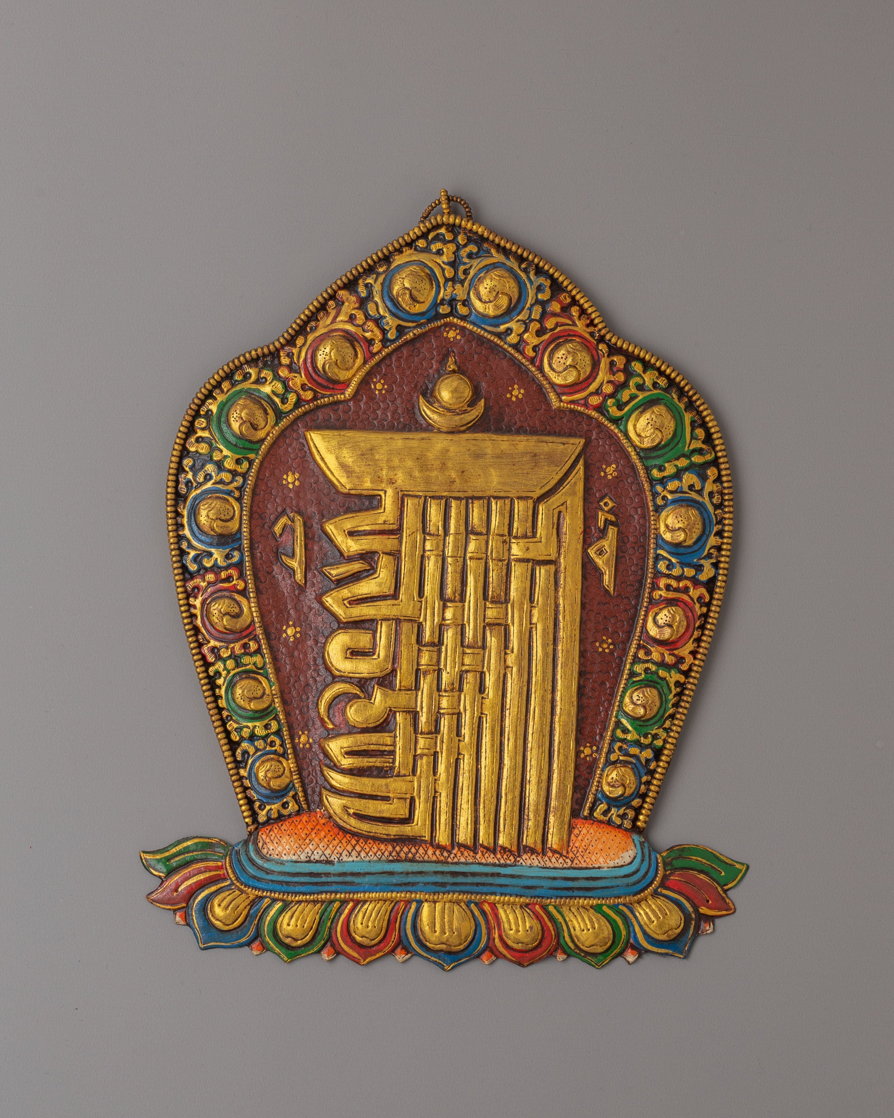 Buddhist Kalachakra Wall Hanging | Sacred Home Decor