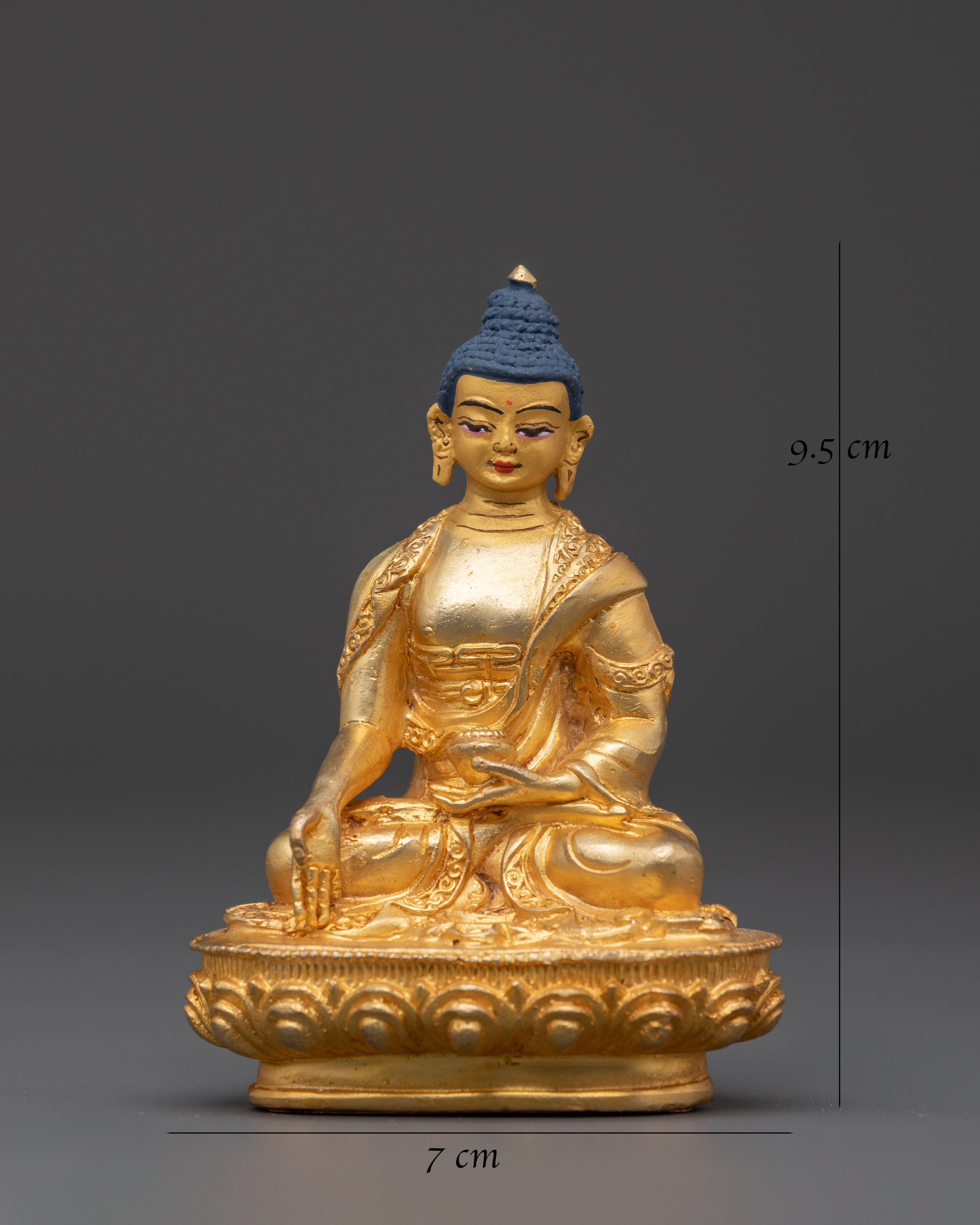 The Five Wisdom Buddhas | Spiritual Icon for Meditation & Rituals