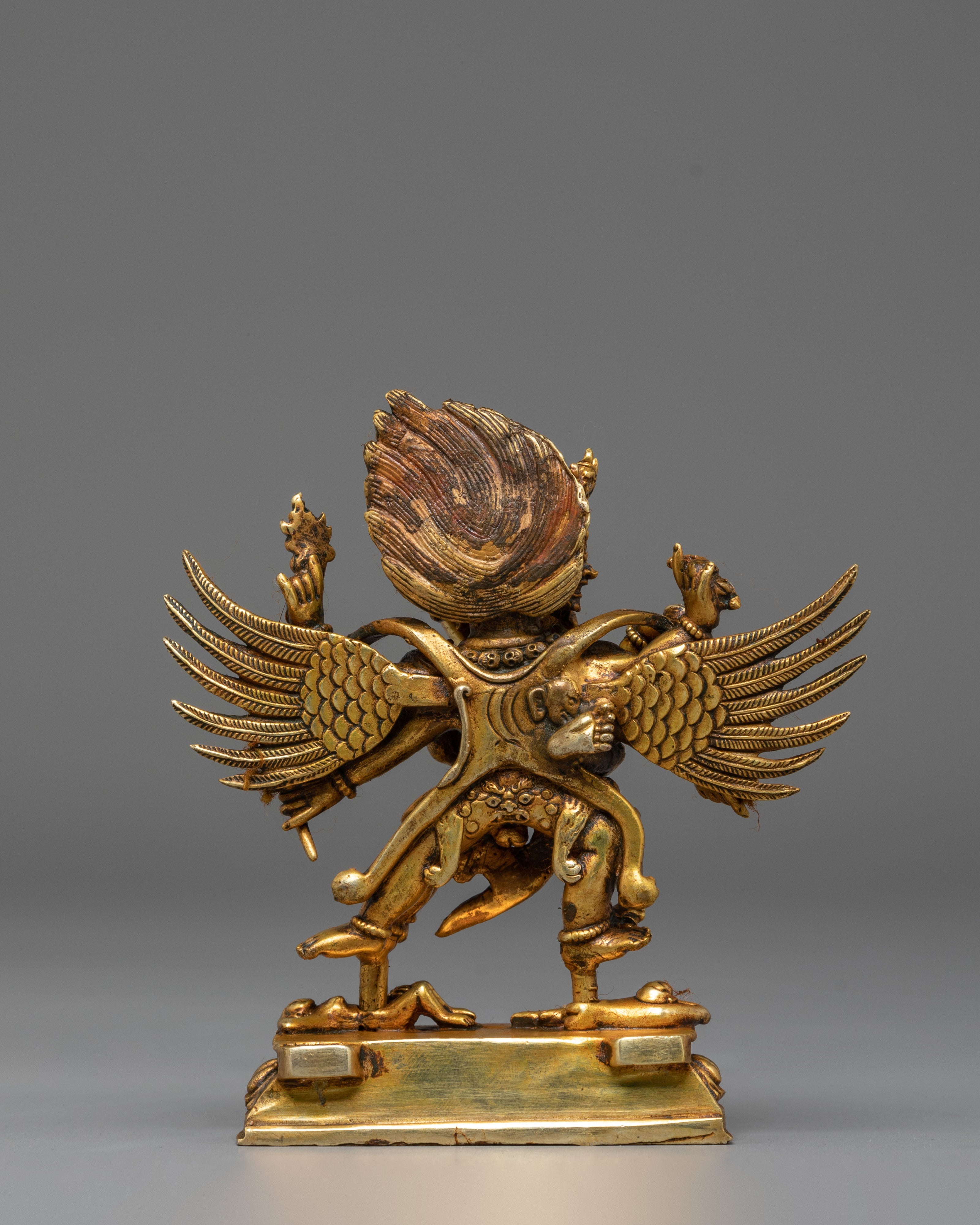 Handmade Dorje Phurba Buddhist Statue | Vajrakilaya Deity Sculpture