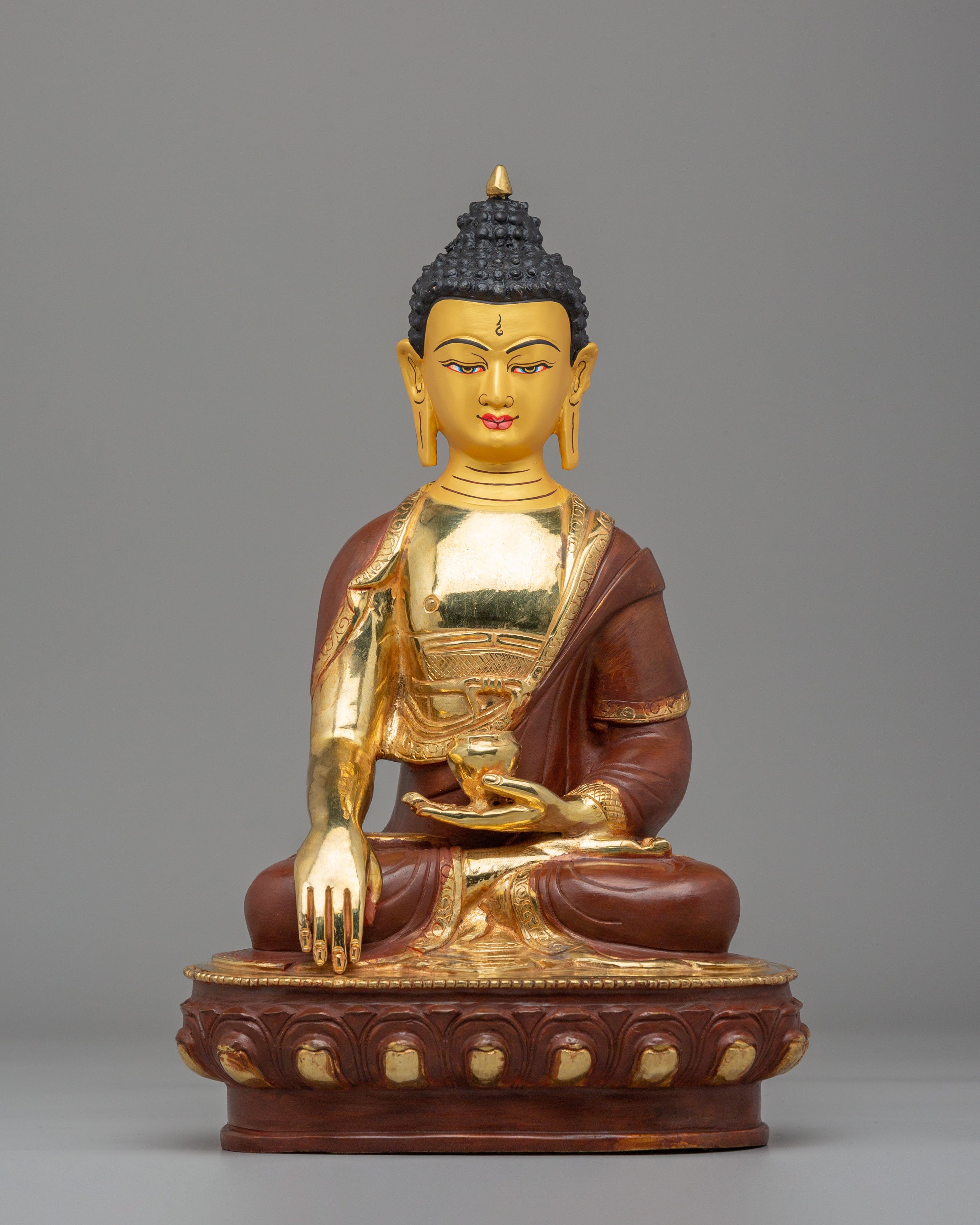 Buddha Dharma Sangha Set Statue | Tibetan Spiritual Art for Meditation and Decor