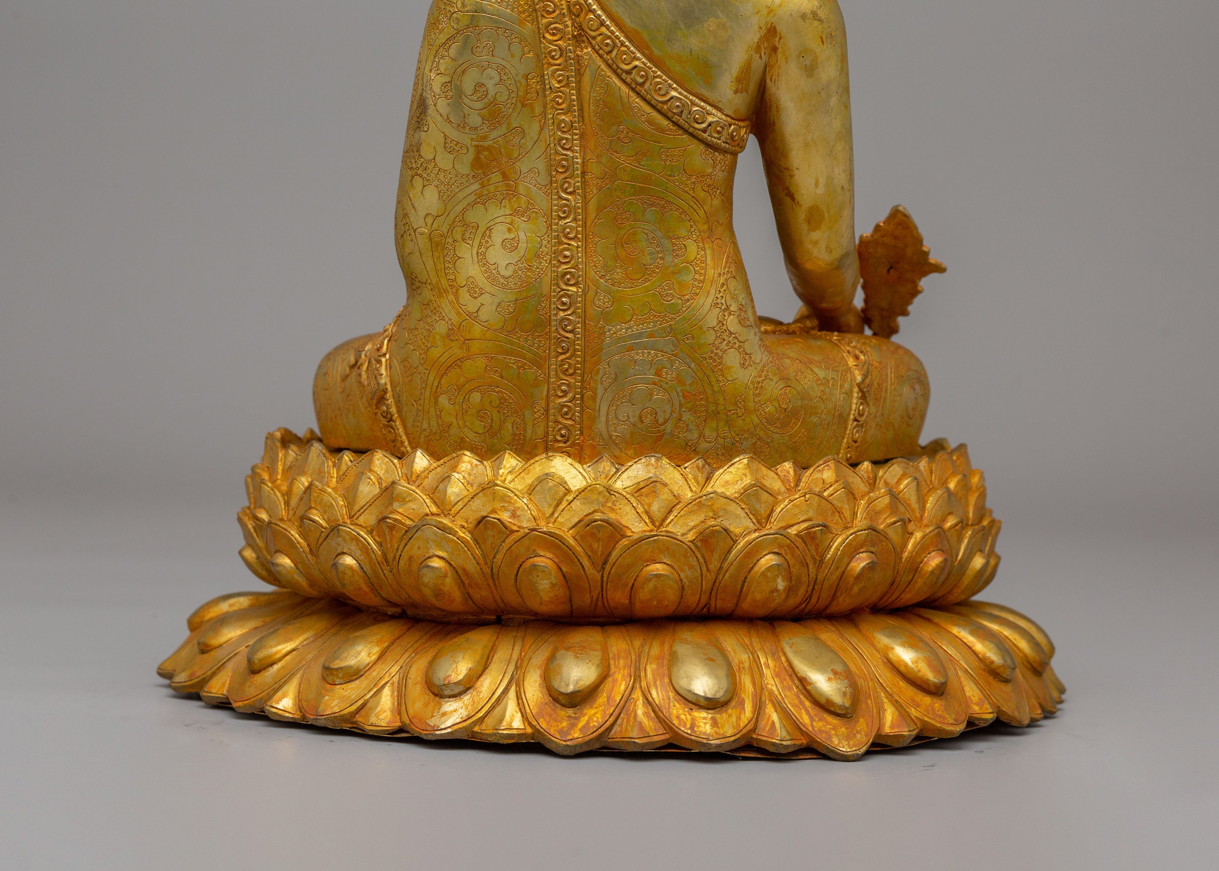 Divine Medicine Buddha Sculpture | Sacred Spiritual Art