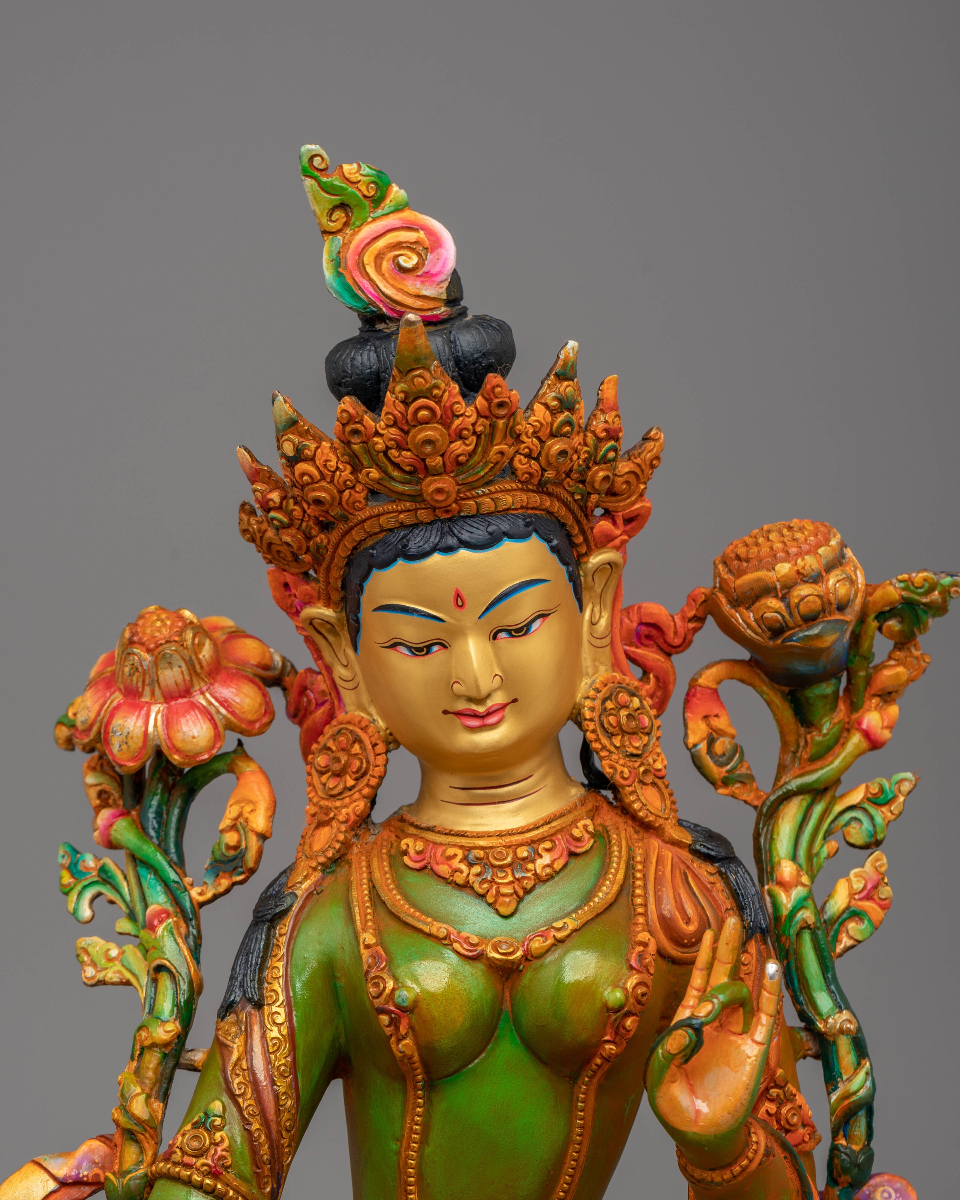 Shyama Tara Statue Mother of All Buddhas | Sacred Tibetan Art for Your Altar