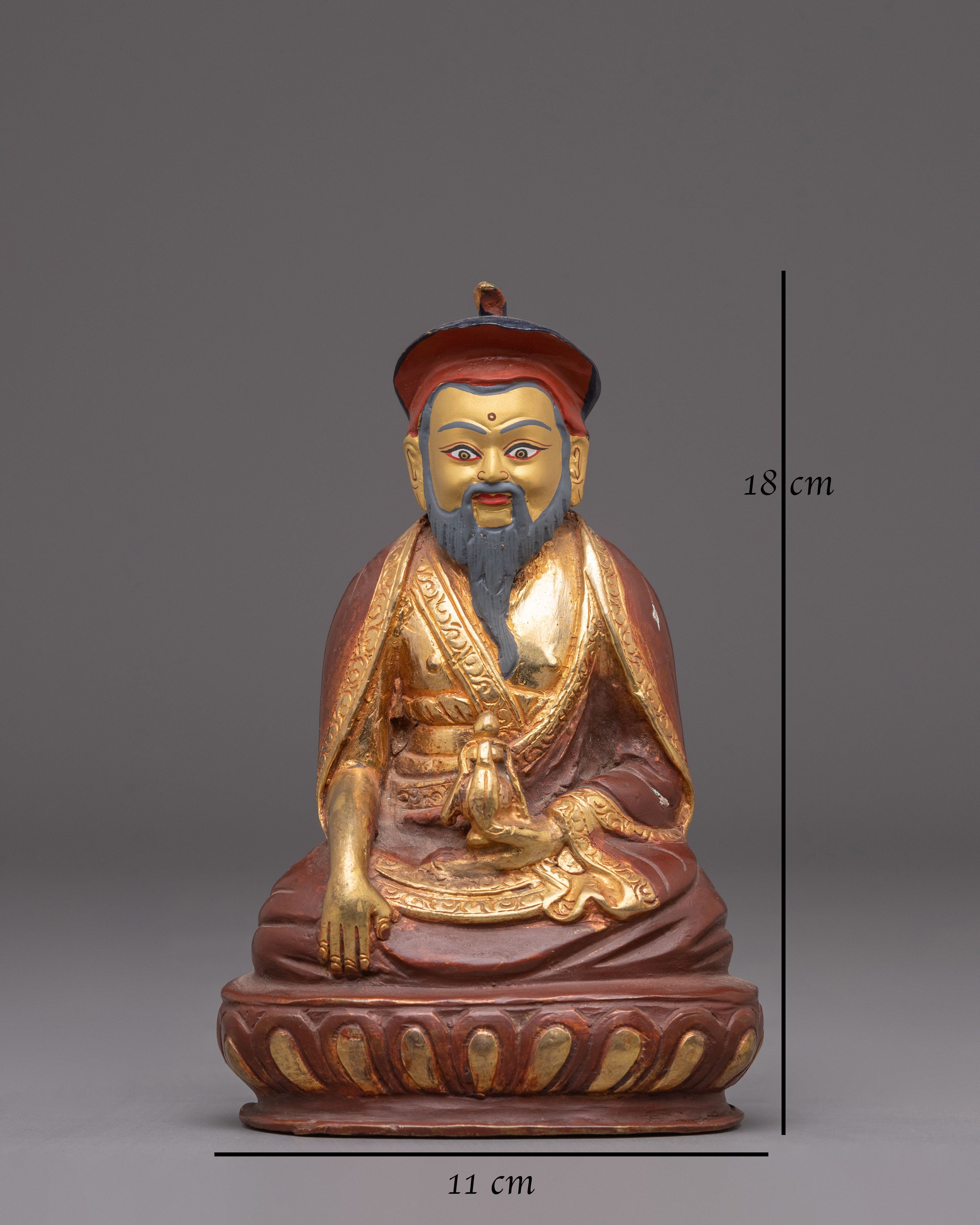 Guru Shapdum Statue | Revered Buddhist Master
