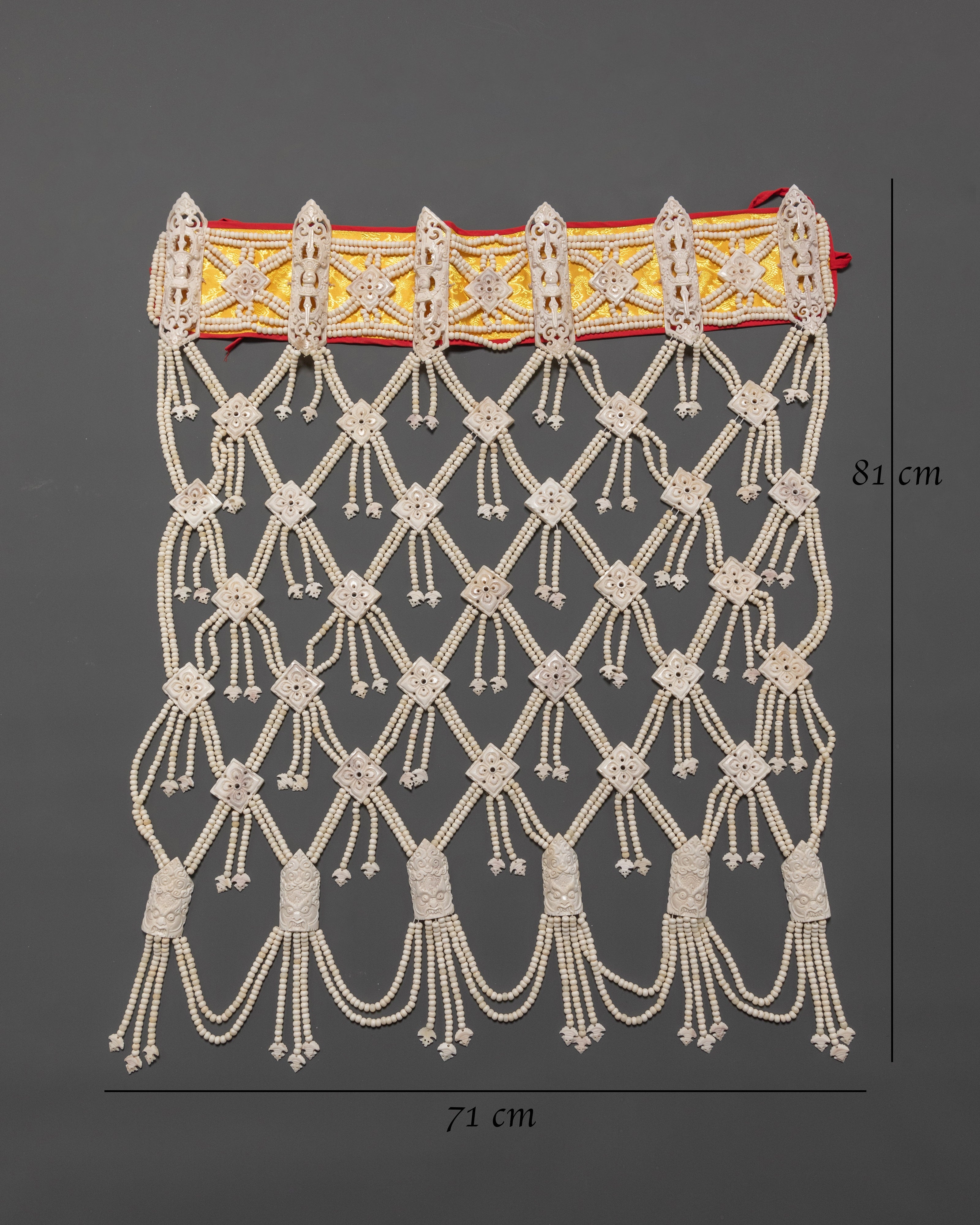 Handmade Tantric Ritual Bone Set | Tibetan Buddhist Ritual Art