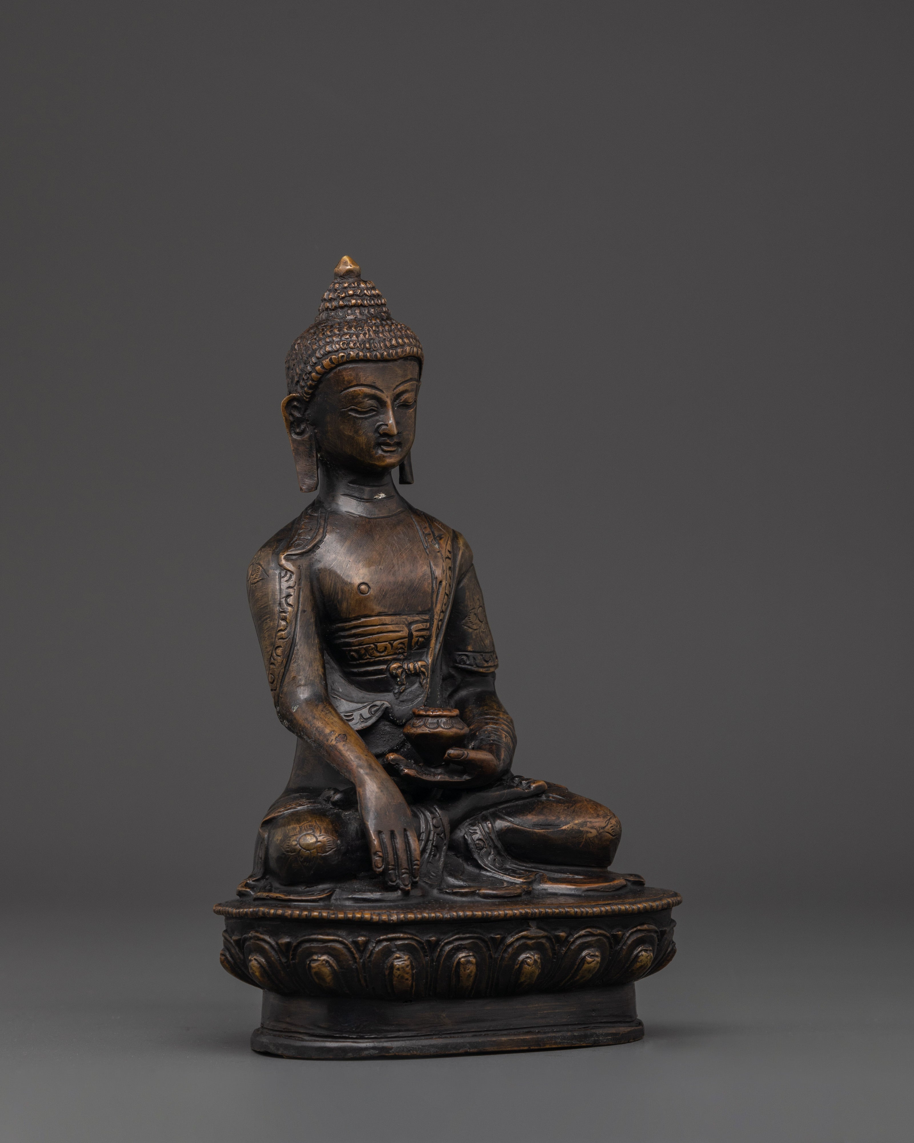 Handcrafted Historical Buddha Shakyamuni | Enlightened Teacher of Buddhism