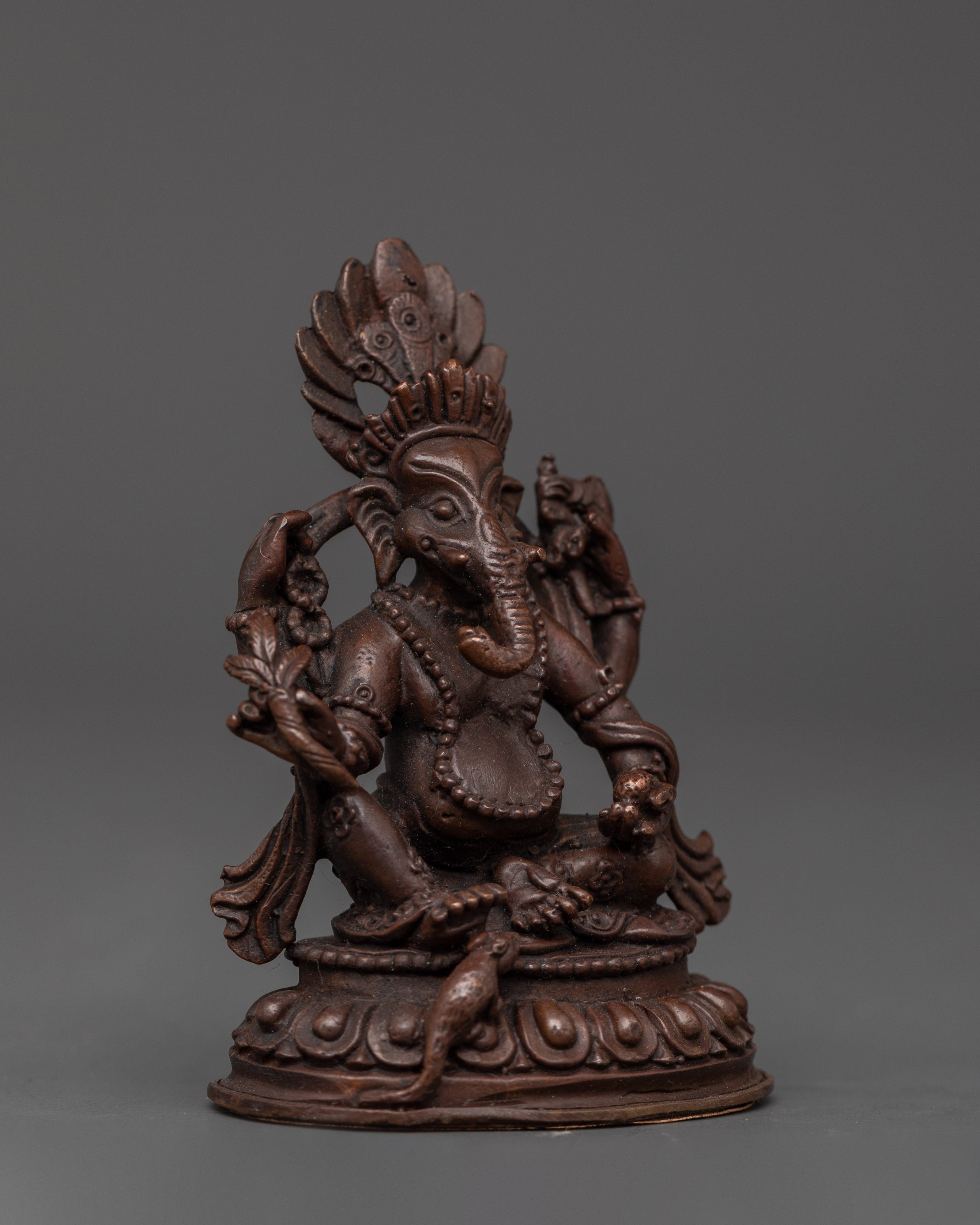 Hindu Lord Ganesha Statue | Remover of Obstacles Altar Statue