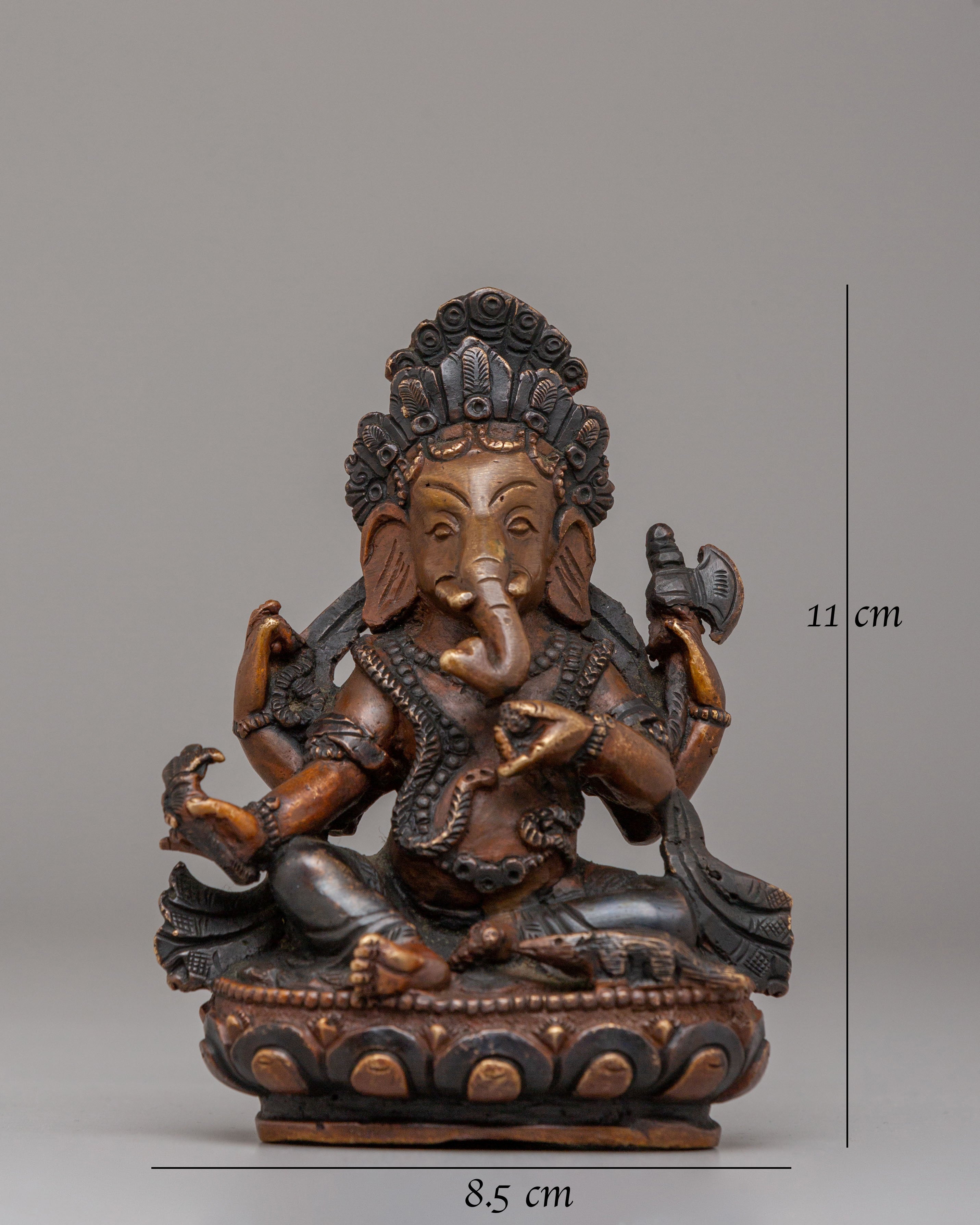 Handmade Lord Ganesh Statue for Prosperity | Handcrafted Spiritual Idol