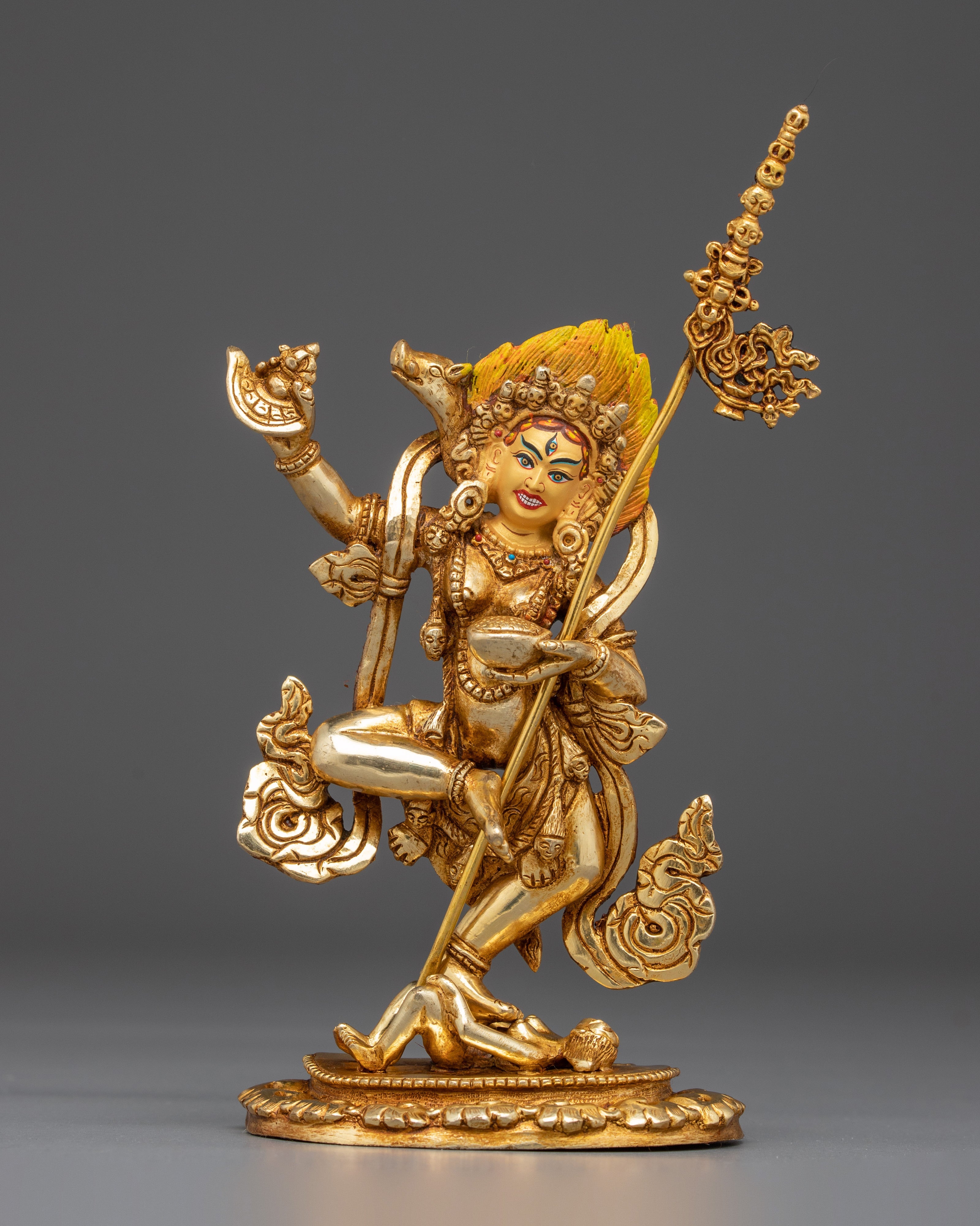 Handcrafted Vajravarahi Statue | Tibetan Buddhist Goddess Sculpture