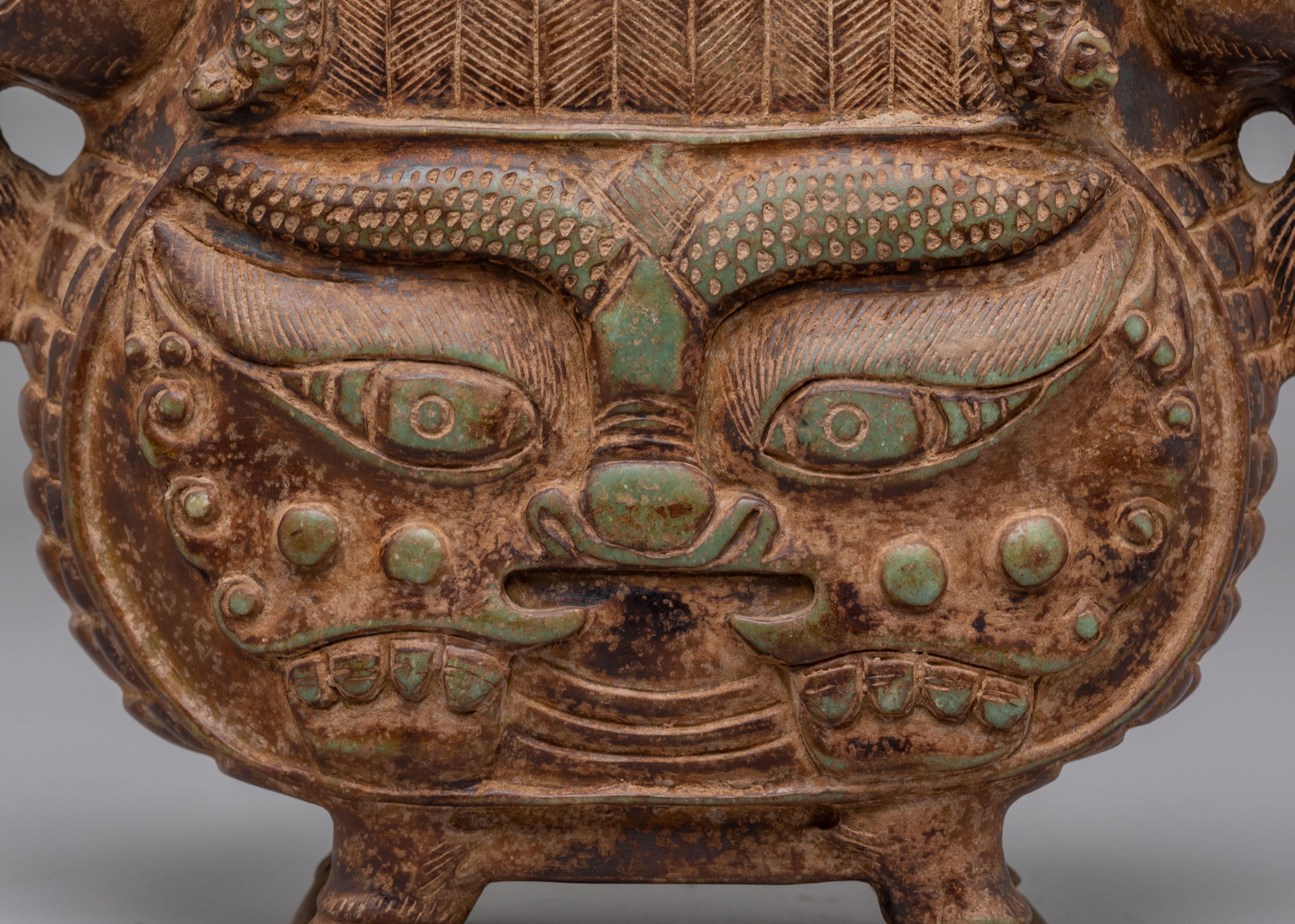 Decorative Jewellery Box | Traditional Himalayan Stone Carving