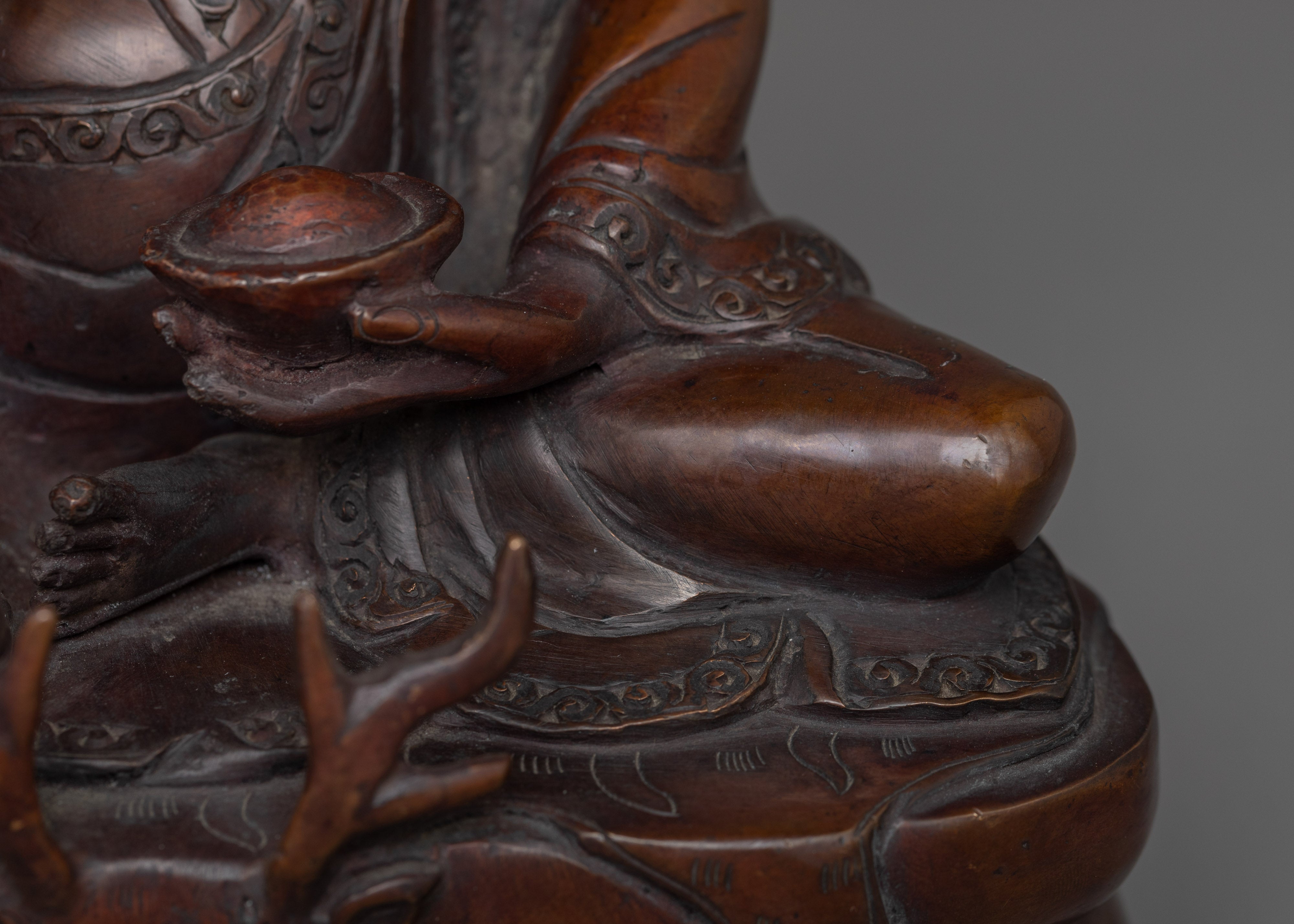 Handcrafted Statue of Milarepa | The Heart of Compassion