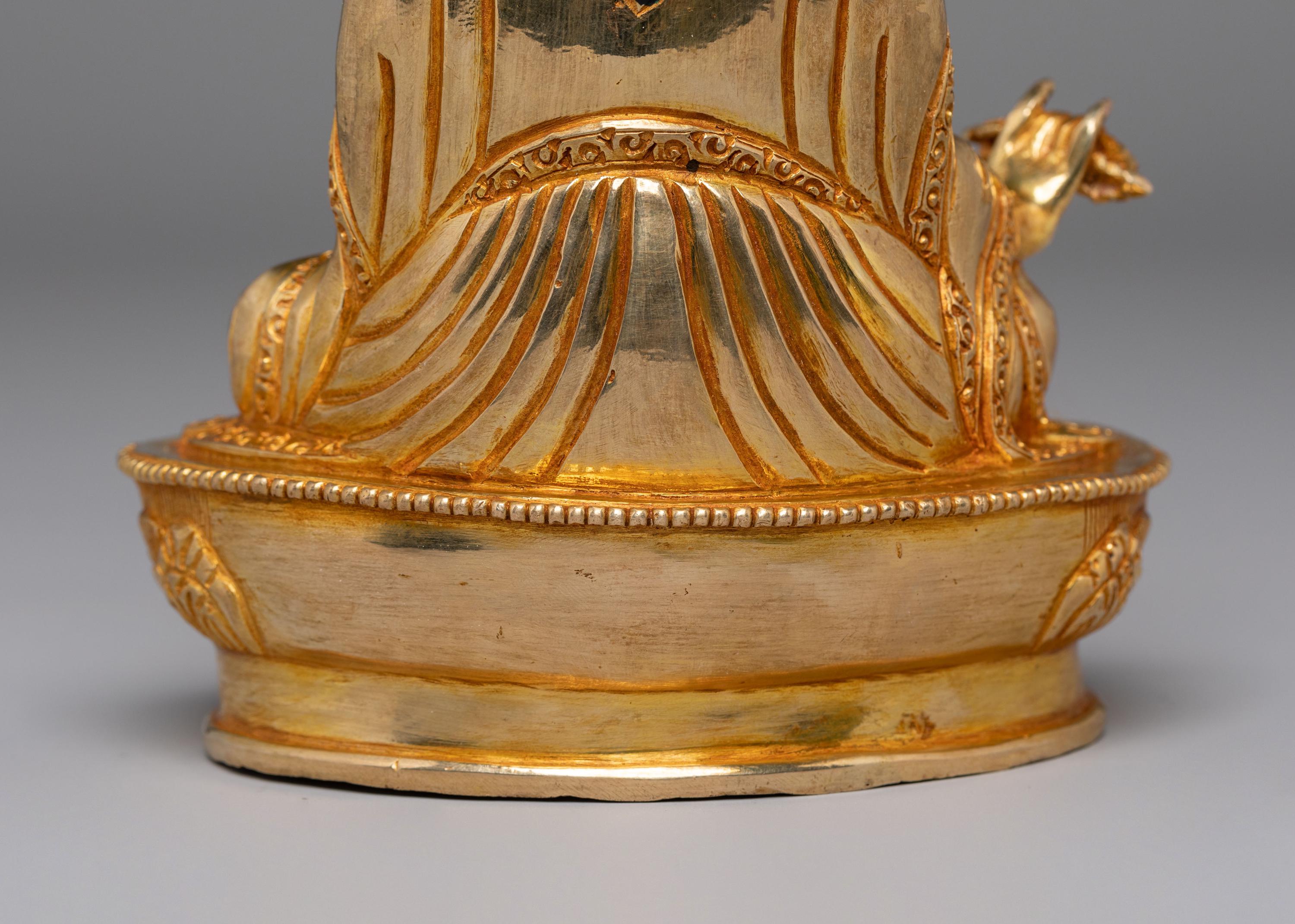 Vajrayana Master Guru Padmasambhava Statue | Sacred Guru Rinpoche Art