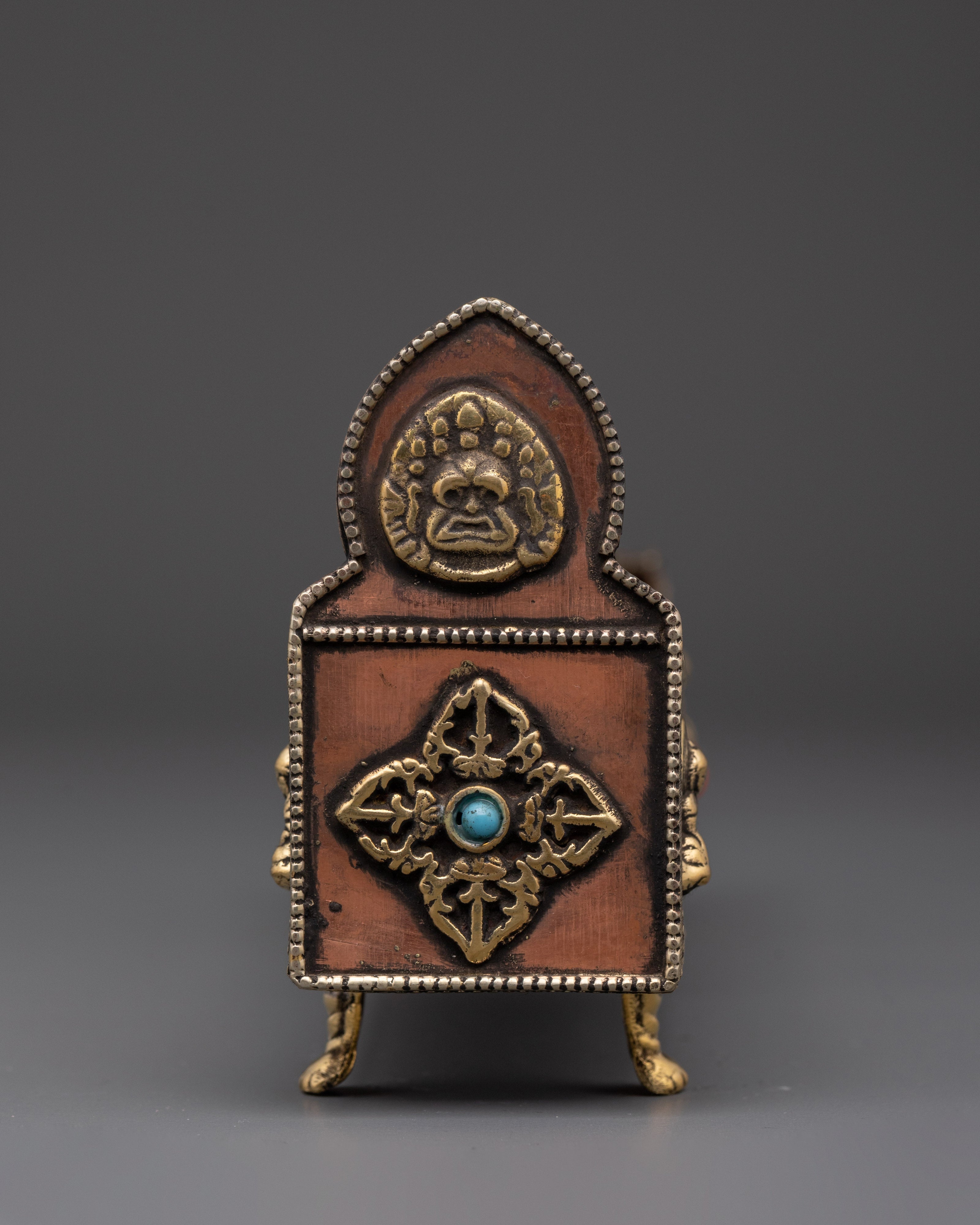 Handmade Zen Incense Burner for Meditation | Copper Brass Incense Holder