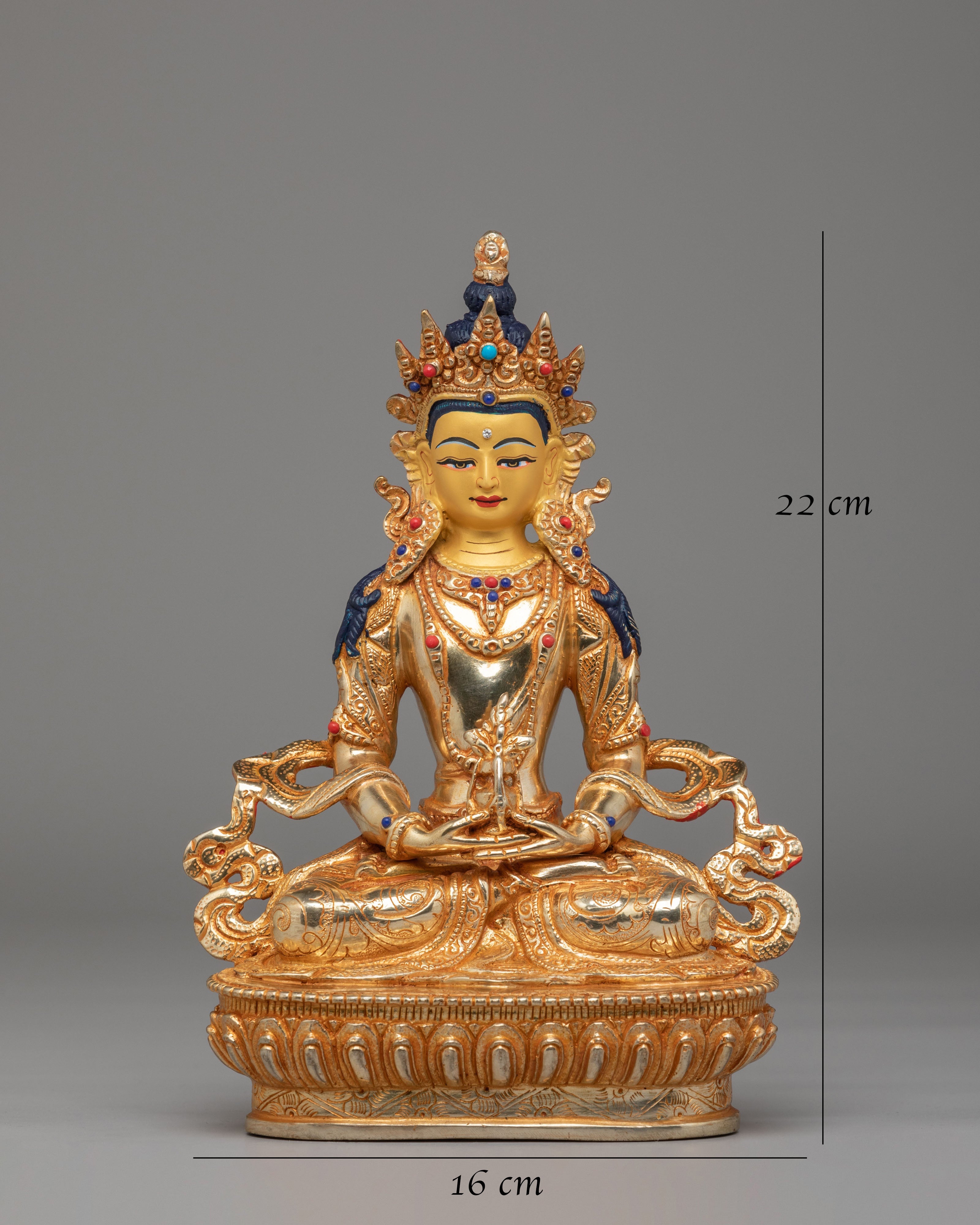Spiritual Amitayus Buddha Altar Statue | Himalayan Artwork