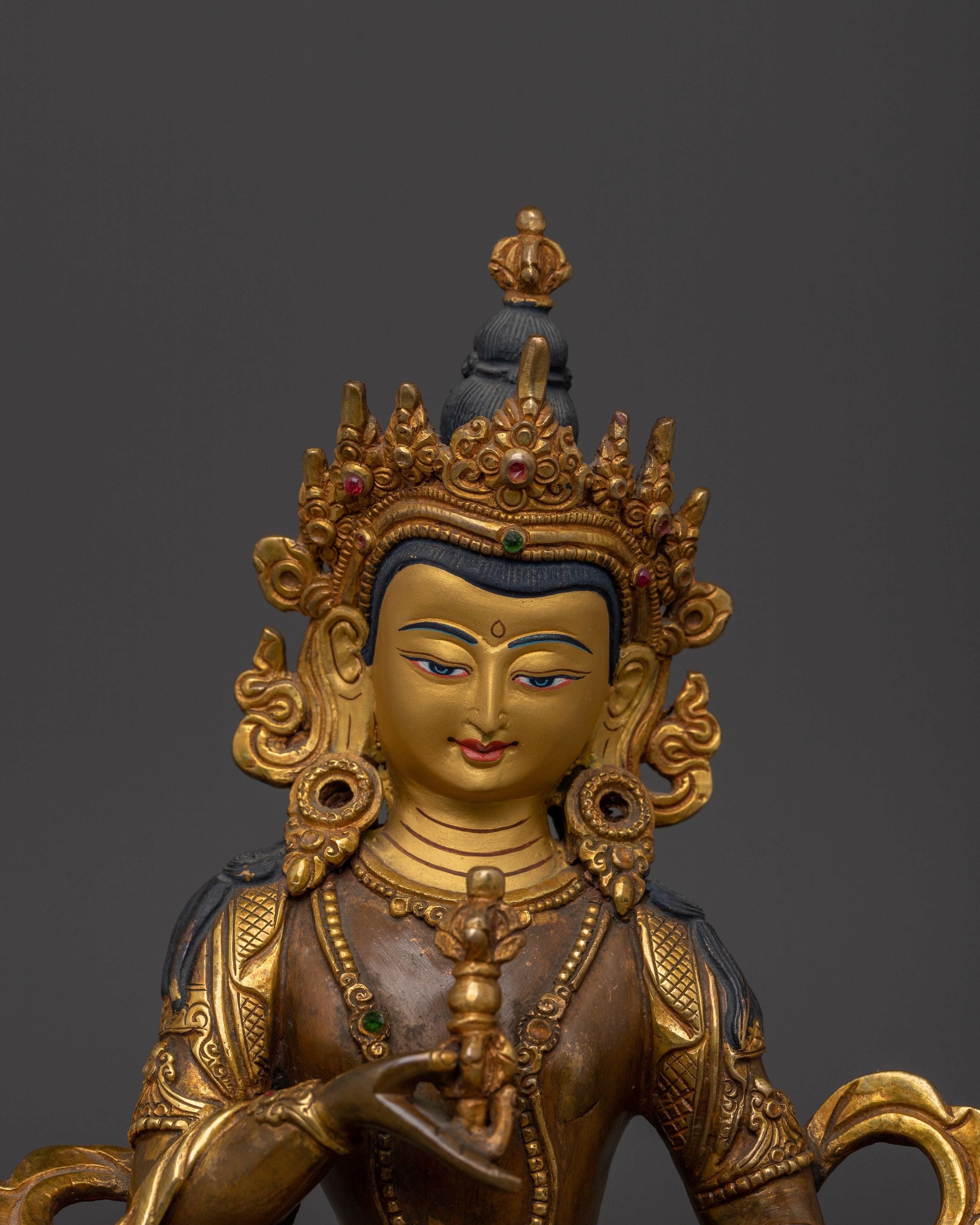 Exquisite Vajrasattva Copper Statue | Symbol of Purification and Wisdom