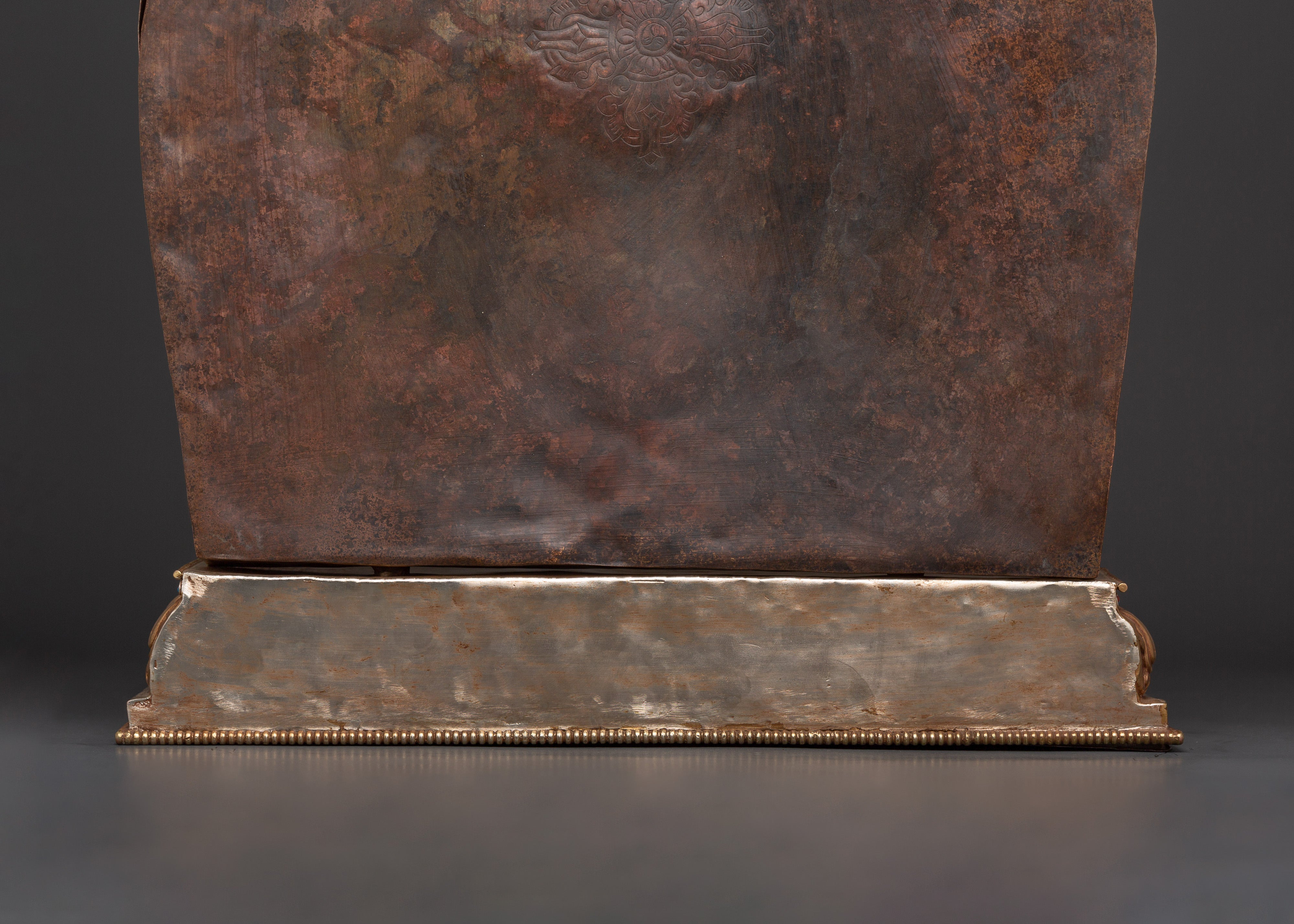 Himalayan Ghau Box | Tibetan Copper Amulet Box