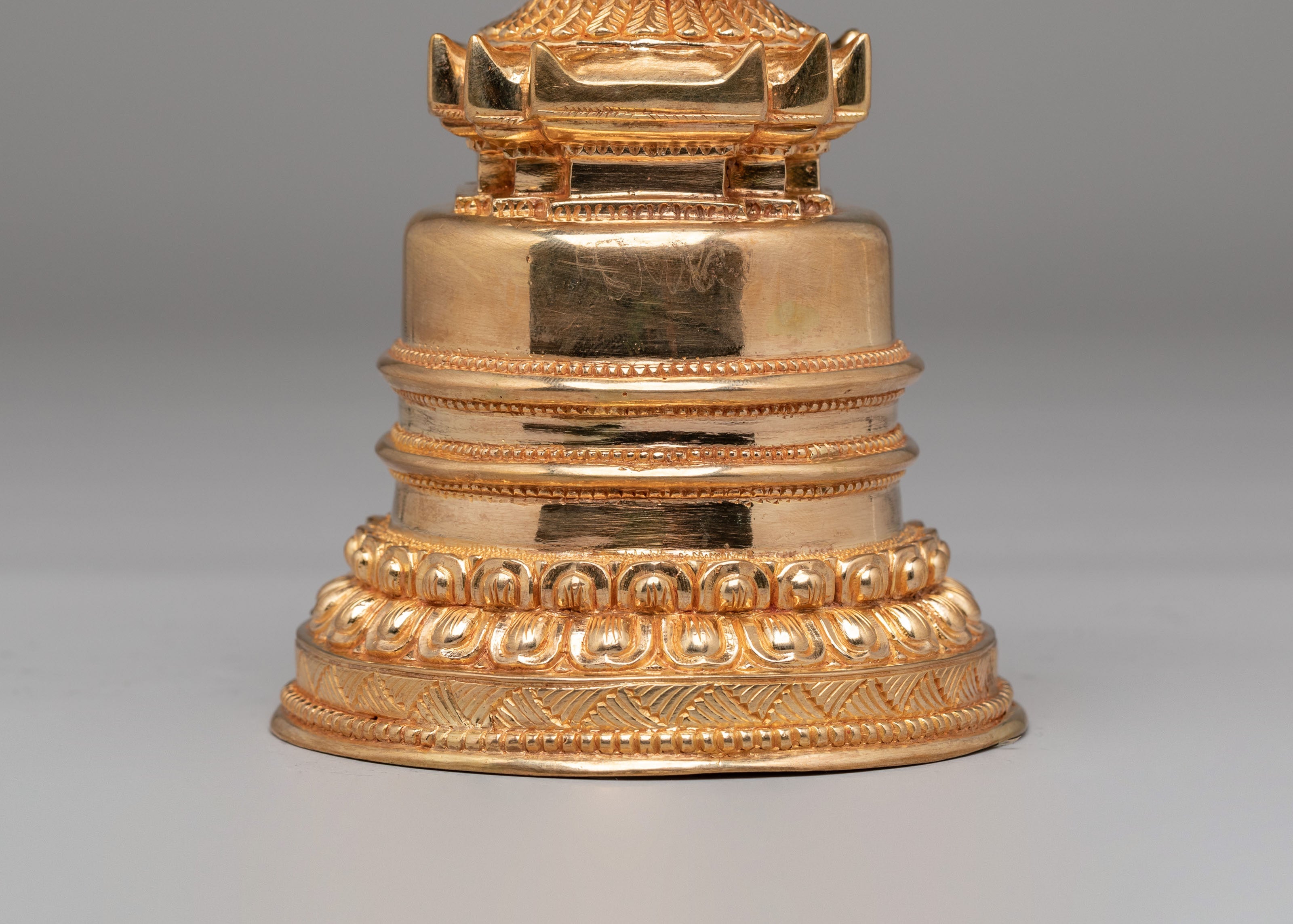Decorative Tibetan Kadampa Stupa | Traditional Stupa for Spiritual Blessings