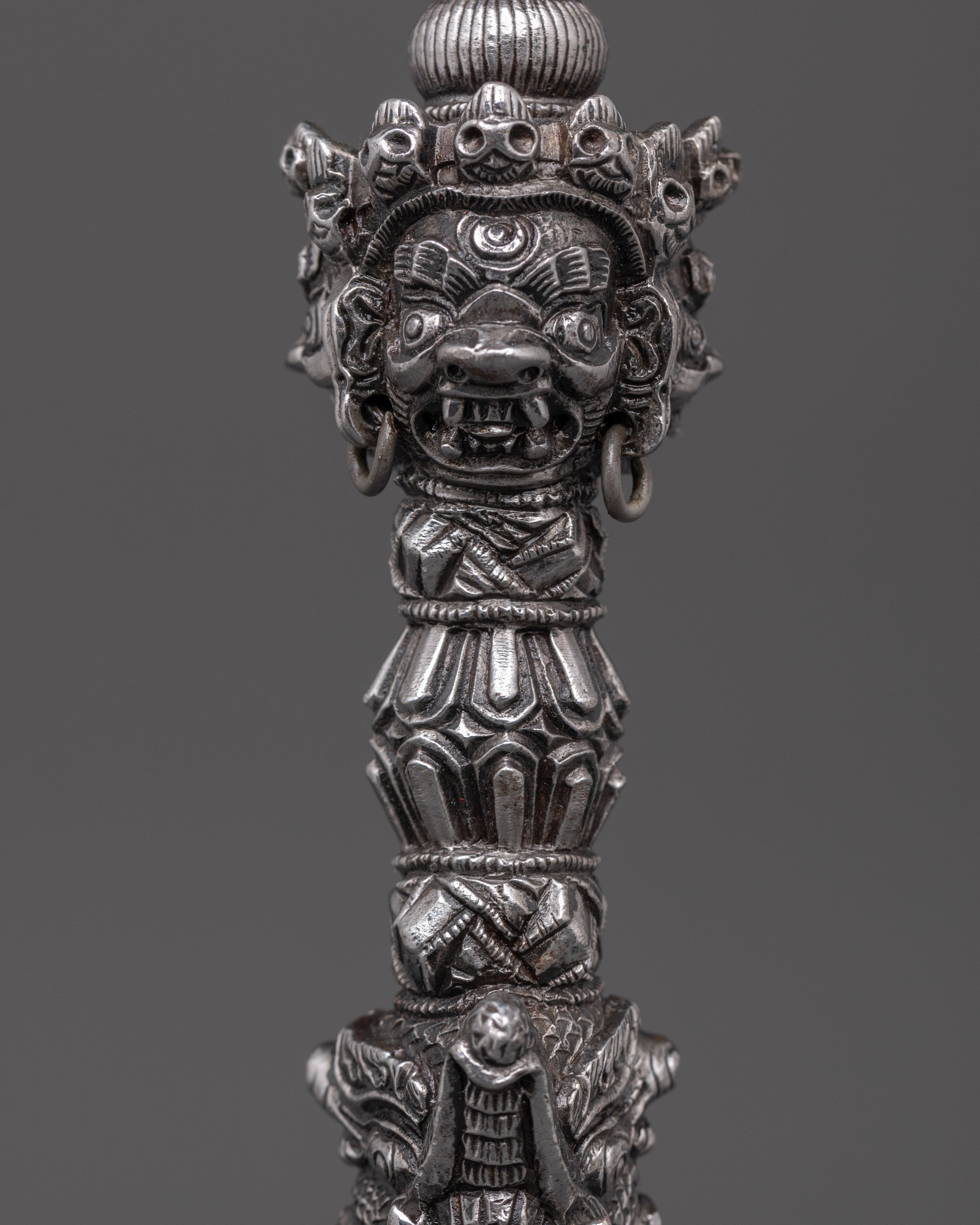 Tibetan Ritual Dagger Phurba | Spiritual Protection Tool