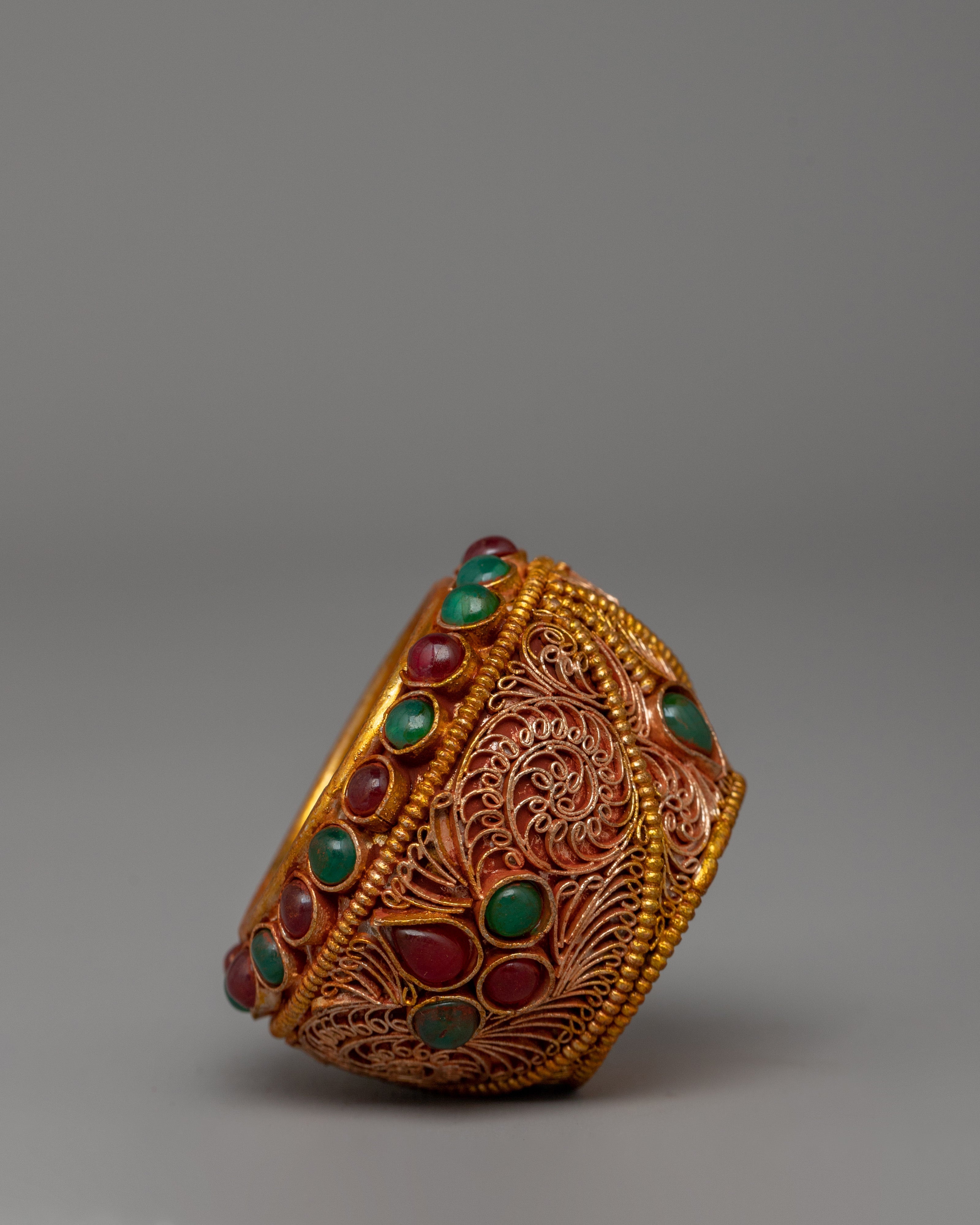 Sacred Golpa Ceremonial Offering Bowl | Tibetan Alms Bowl