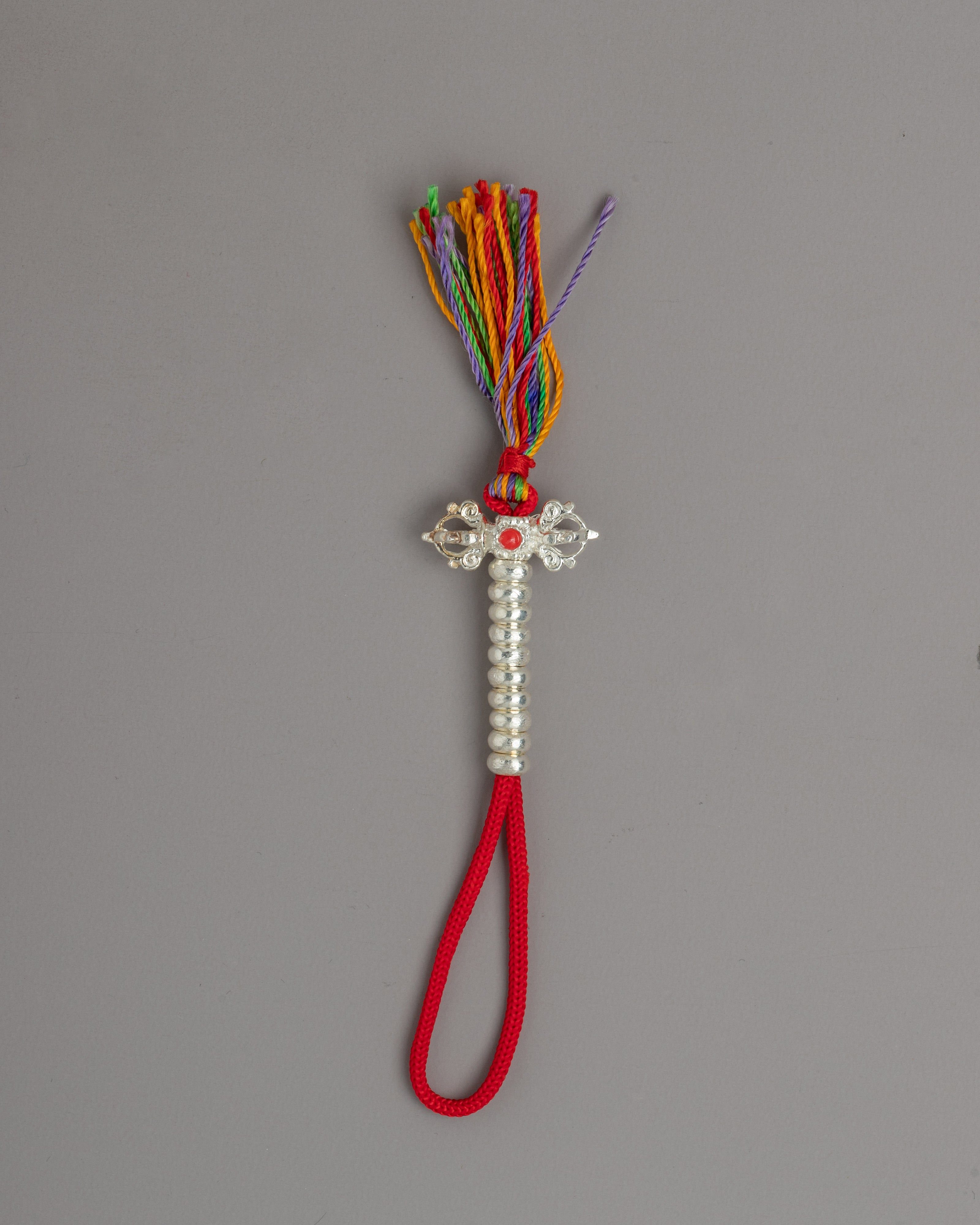 Silver Chupsel Counter | A Sacred Tool for Mala Meditation