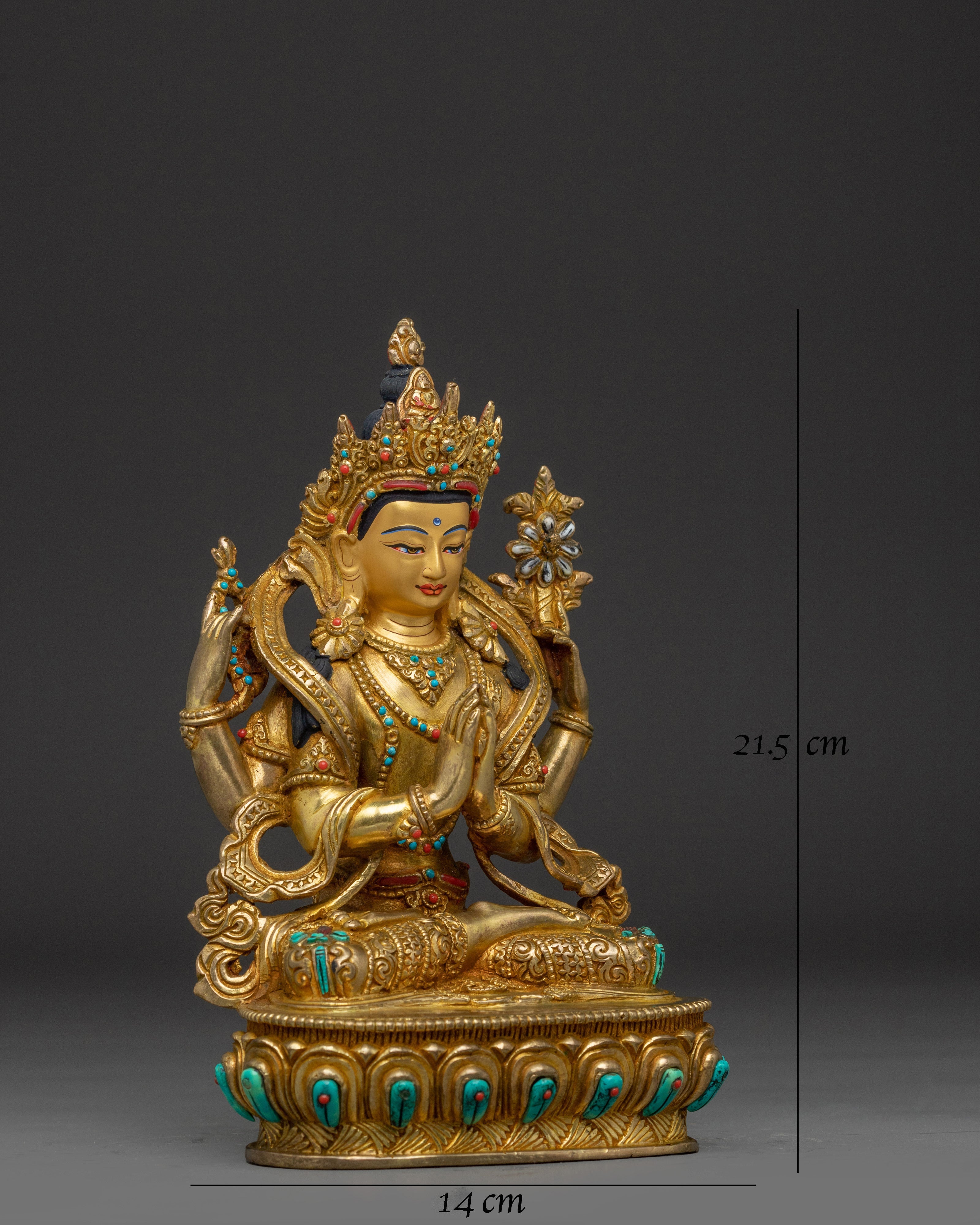 Chenrezig Art - Tibetan protector deity | Bodhisattva of Compassion
