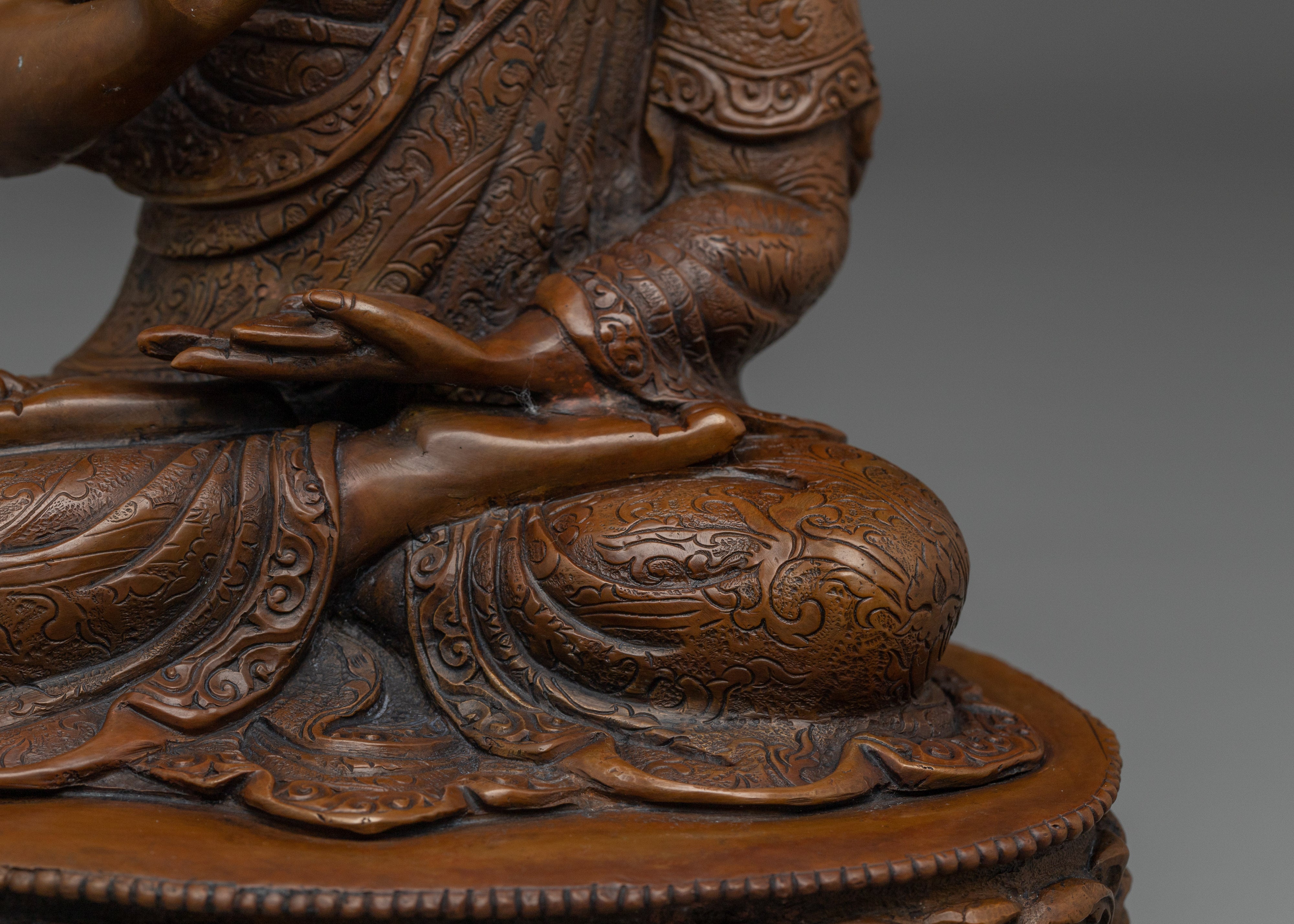 Enlightened Master Tsongkhapa Set | Disciples Statue
