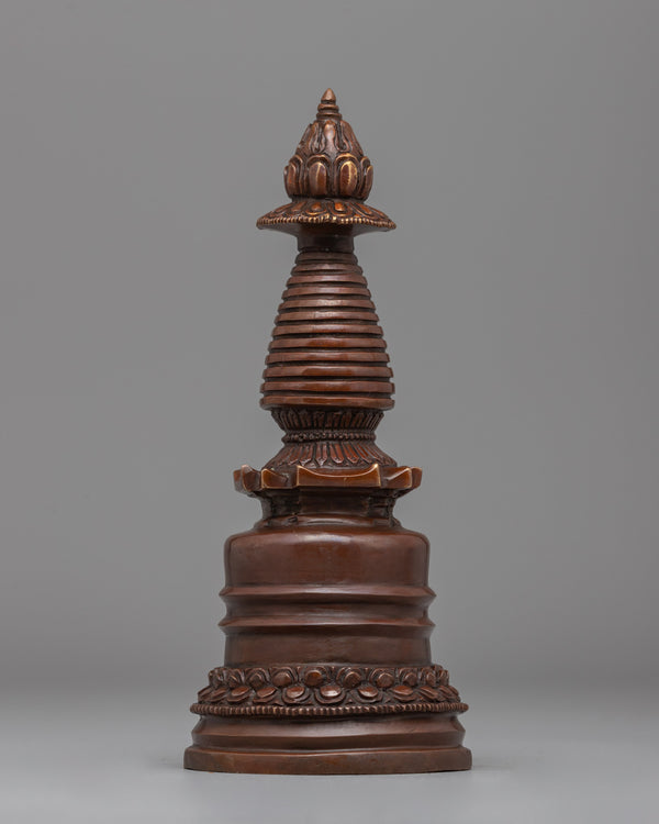 Sacred Copper Kadampa Stupa