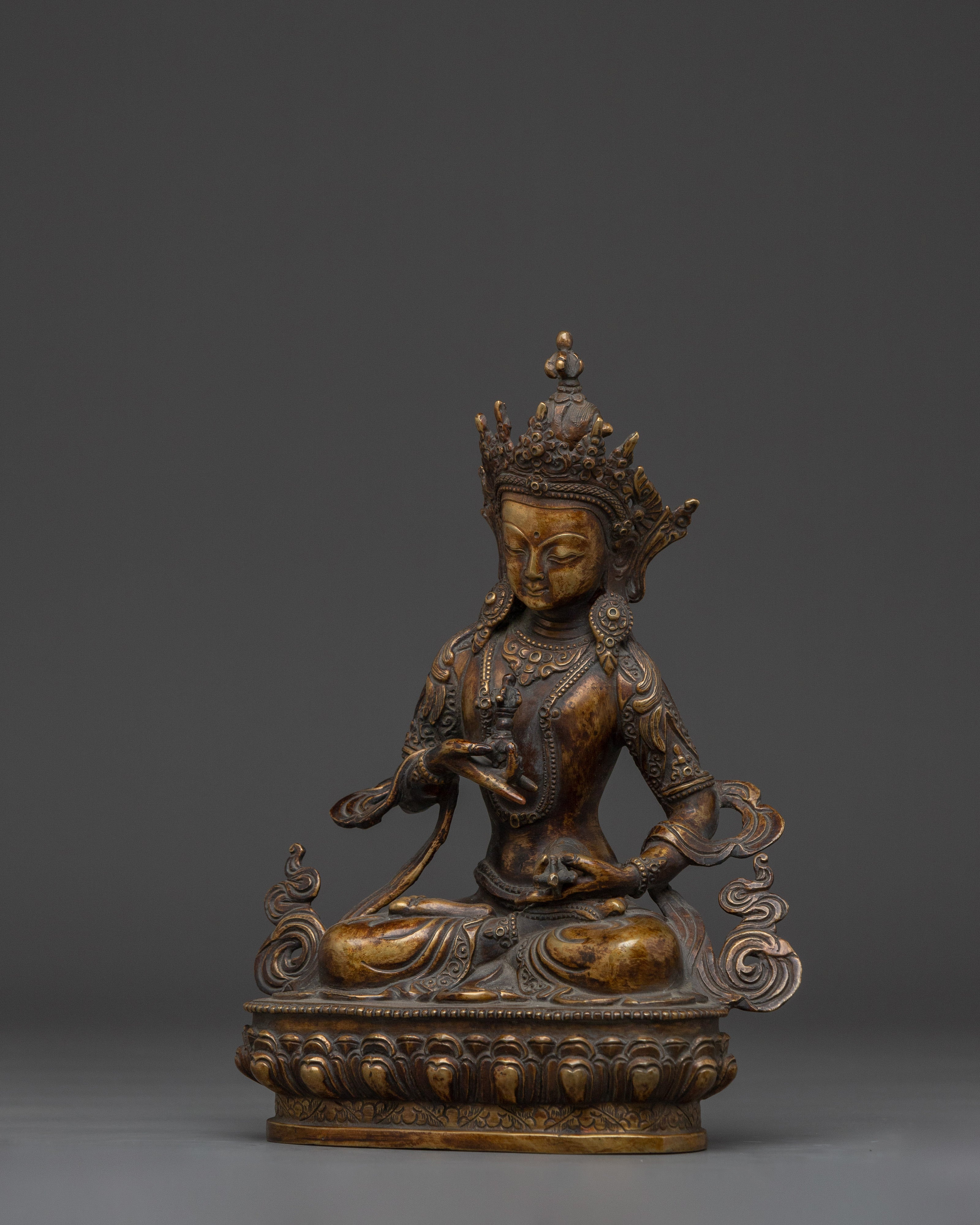 Vajrasattva for karma cleansing | Traditional Vajrayana Altar Statue