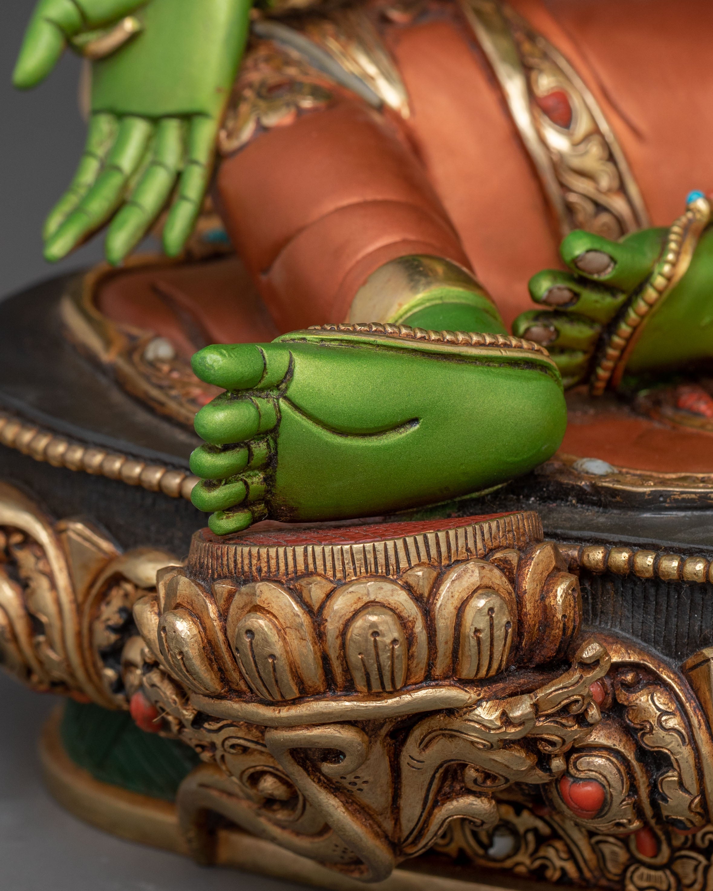 Green Tara Liberator Buddha Statue | Female Bodhisattva