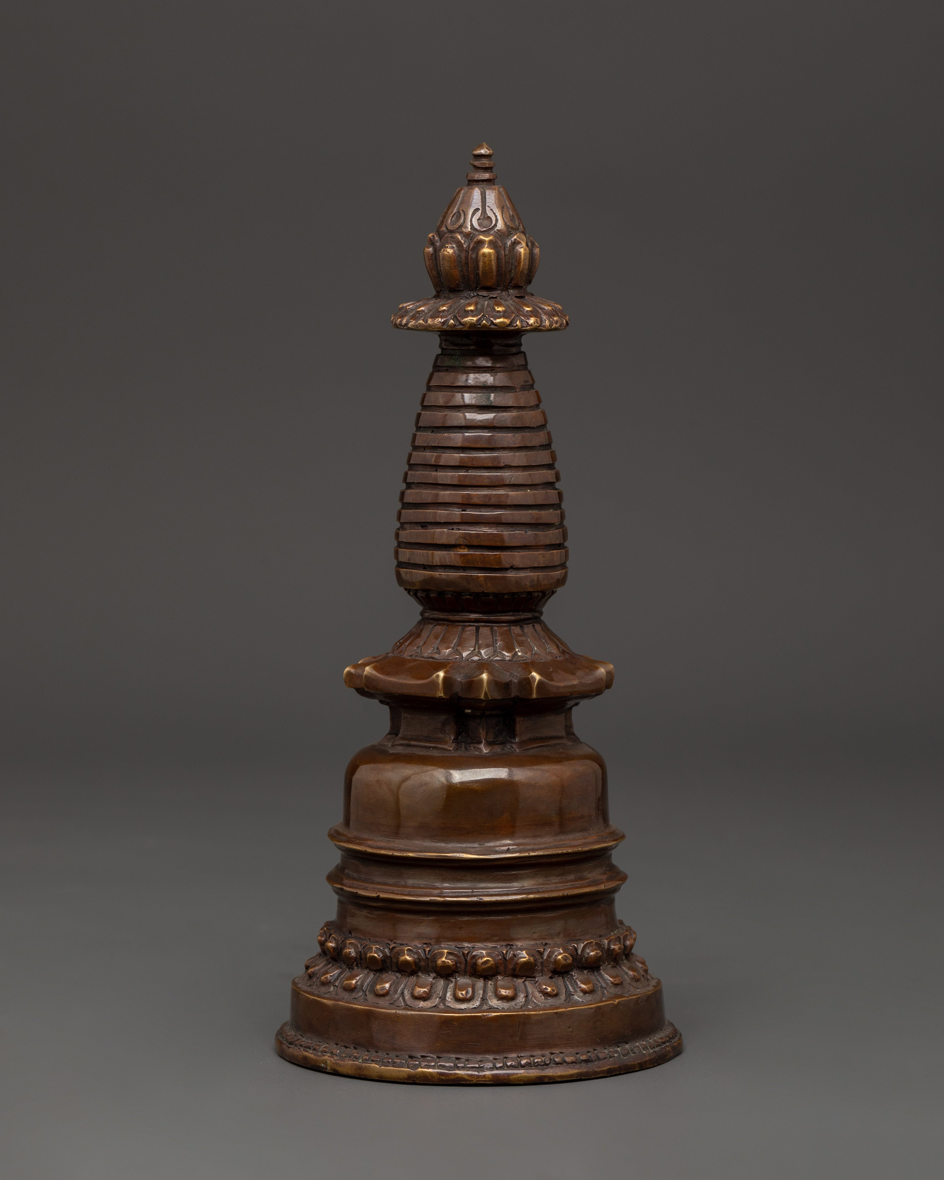 Copper Stupa for Altar | Altar and Meditation