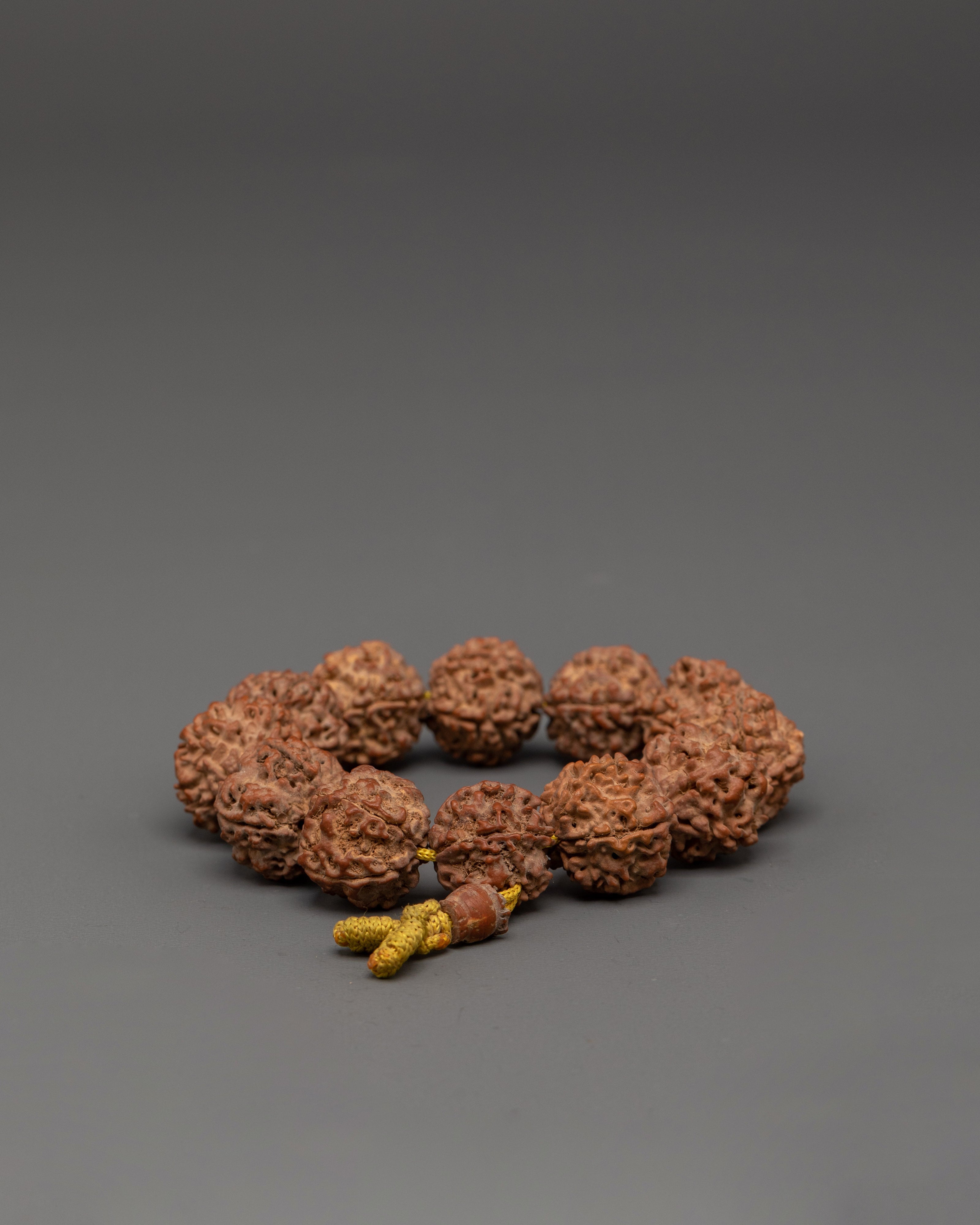 Rudraksha Wrist Mala Bracelet | Buddhist Prayer Beads