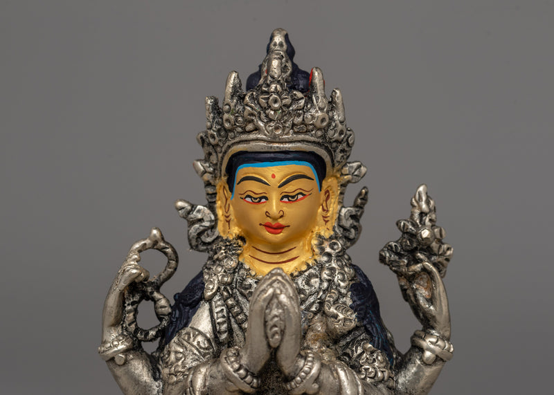 Chenrezig Buddhist Statue | Handmade Symbol of Compassion and Spiritual Growth