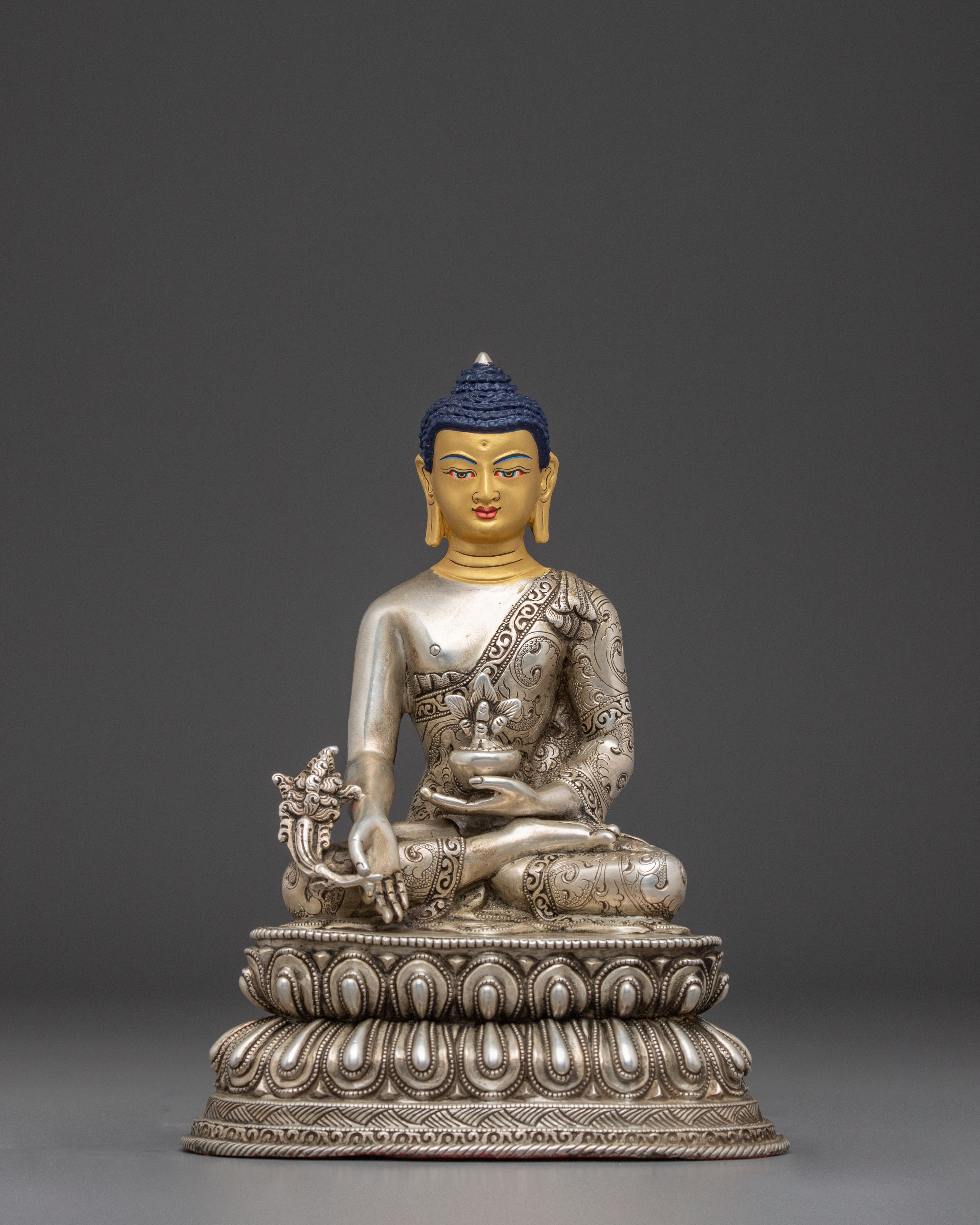 Great Healer Medicine Buddha Art | Home Decor for Longevity and Peace