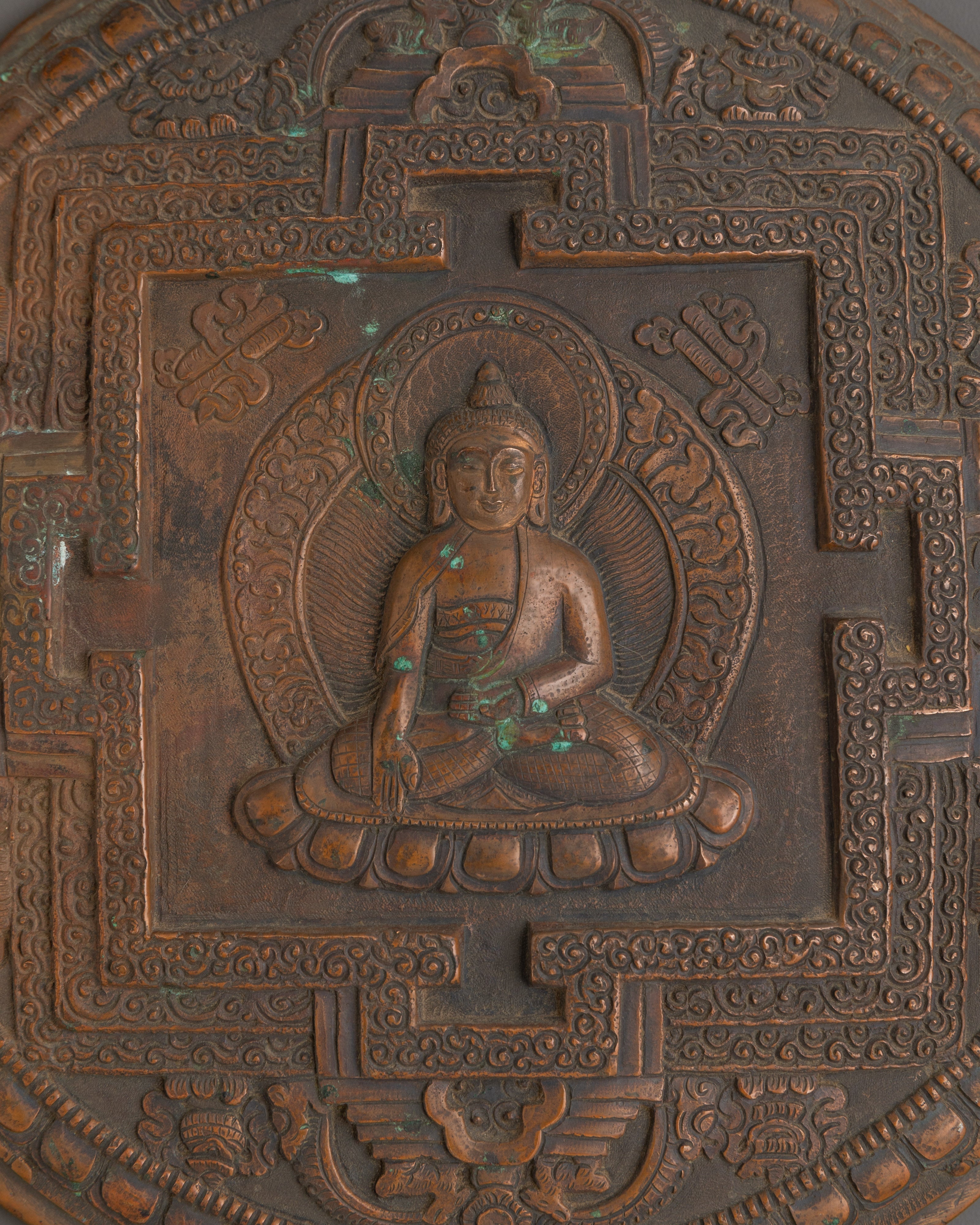 Bronze Wall Hanging | Shayamuni Buddha Wall Decor
