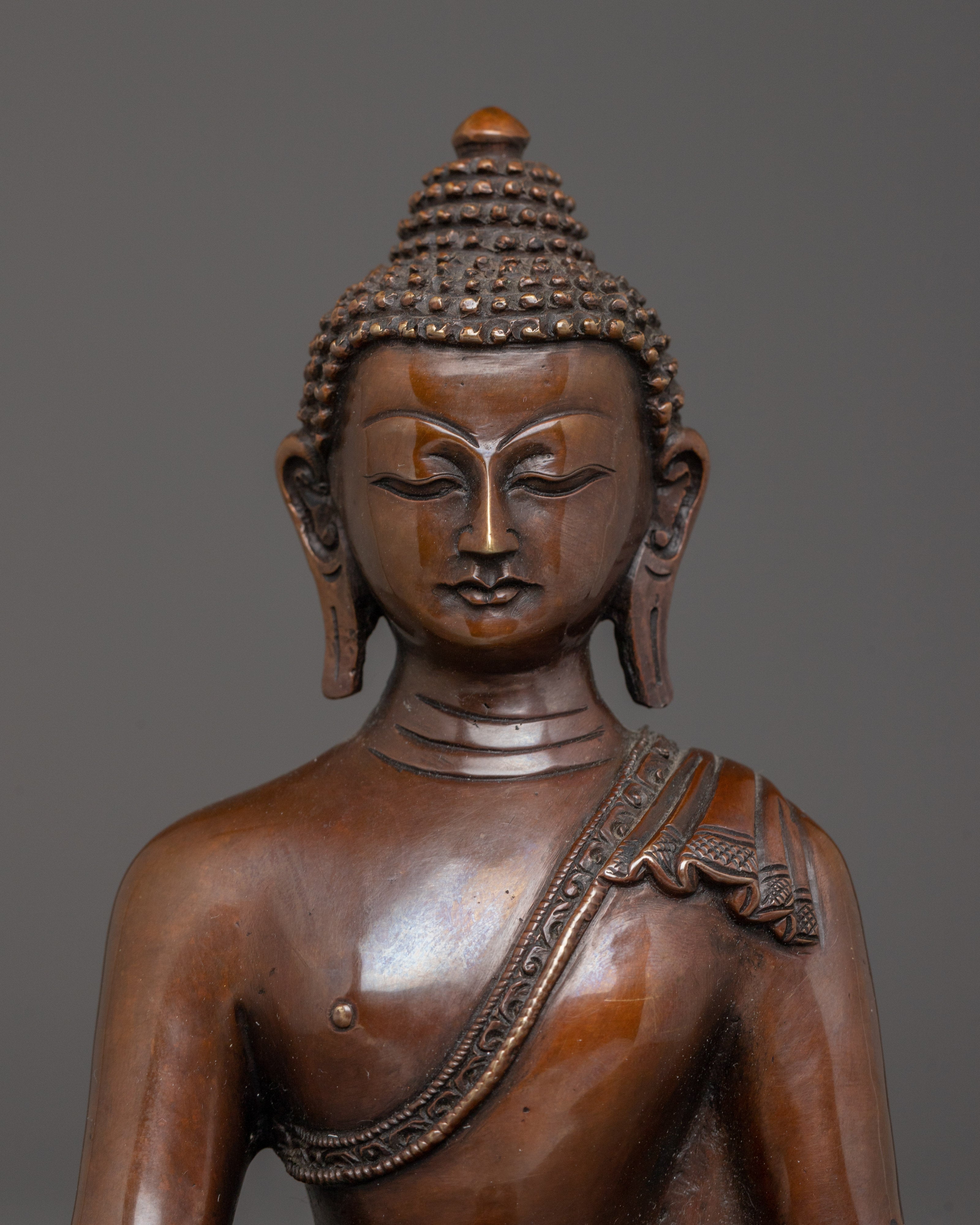 Amitabha Buddha Figurine : Himalayan Handmade Artwork