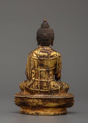 Shakyamuni Buddha Historic Figure | Buddhist Decor for Meditation & Spiritual Altar