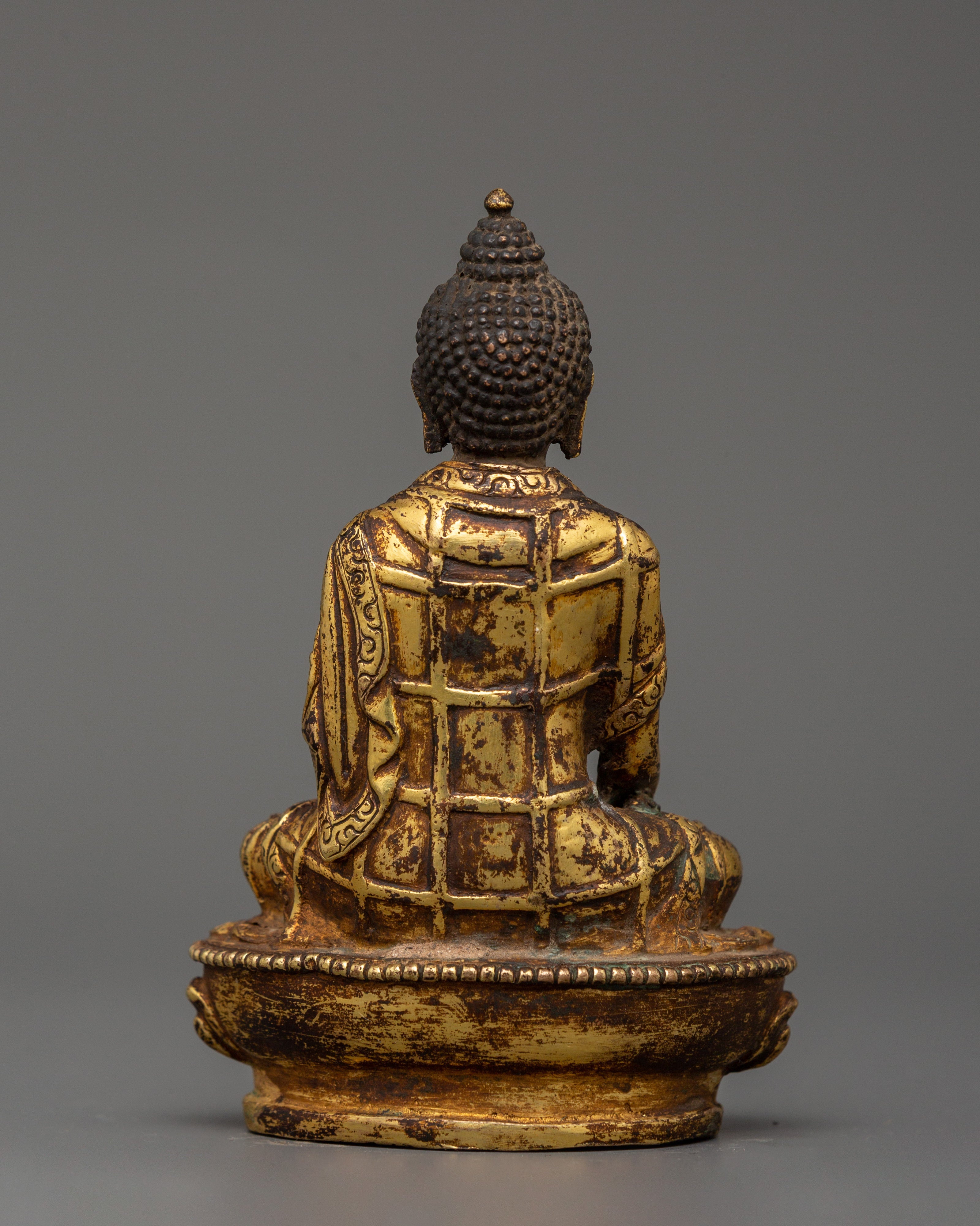 Shakyamuni Buddha Historic Figure | Buddhist Decor for Meditation & Spiritual Altar