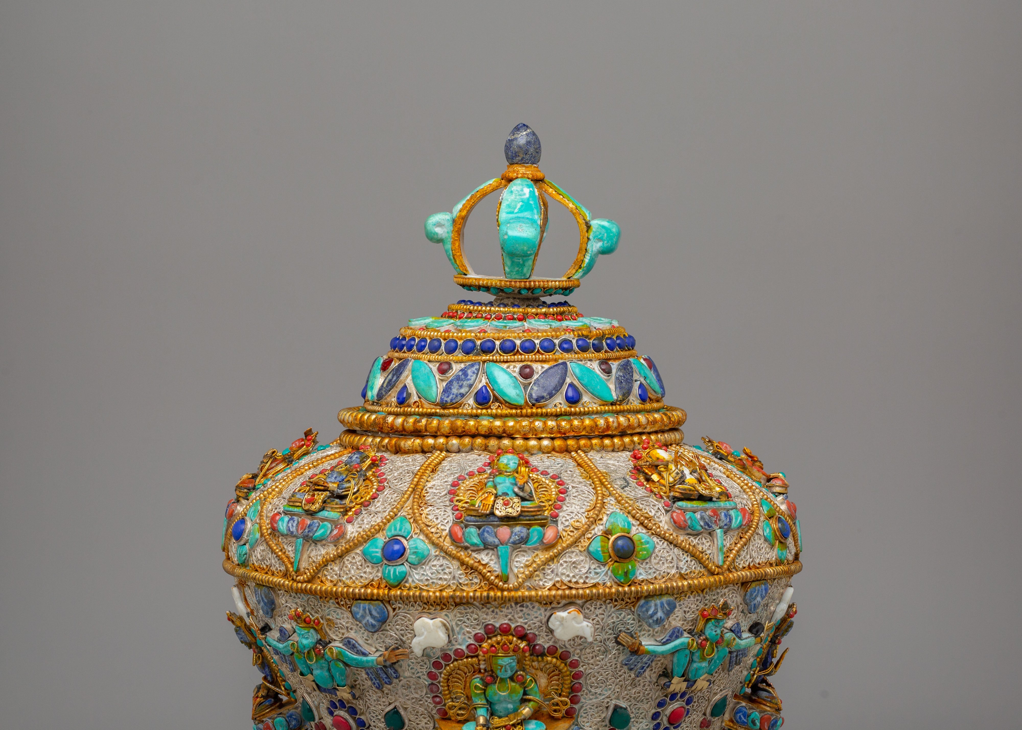 Spiritual Ritual Rice Pot | Sacred Offering Pot for Ceremonies & Blessings