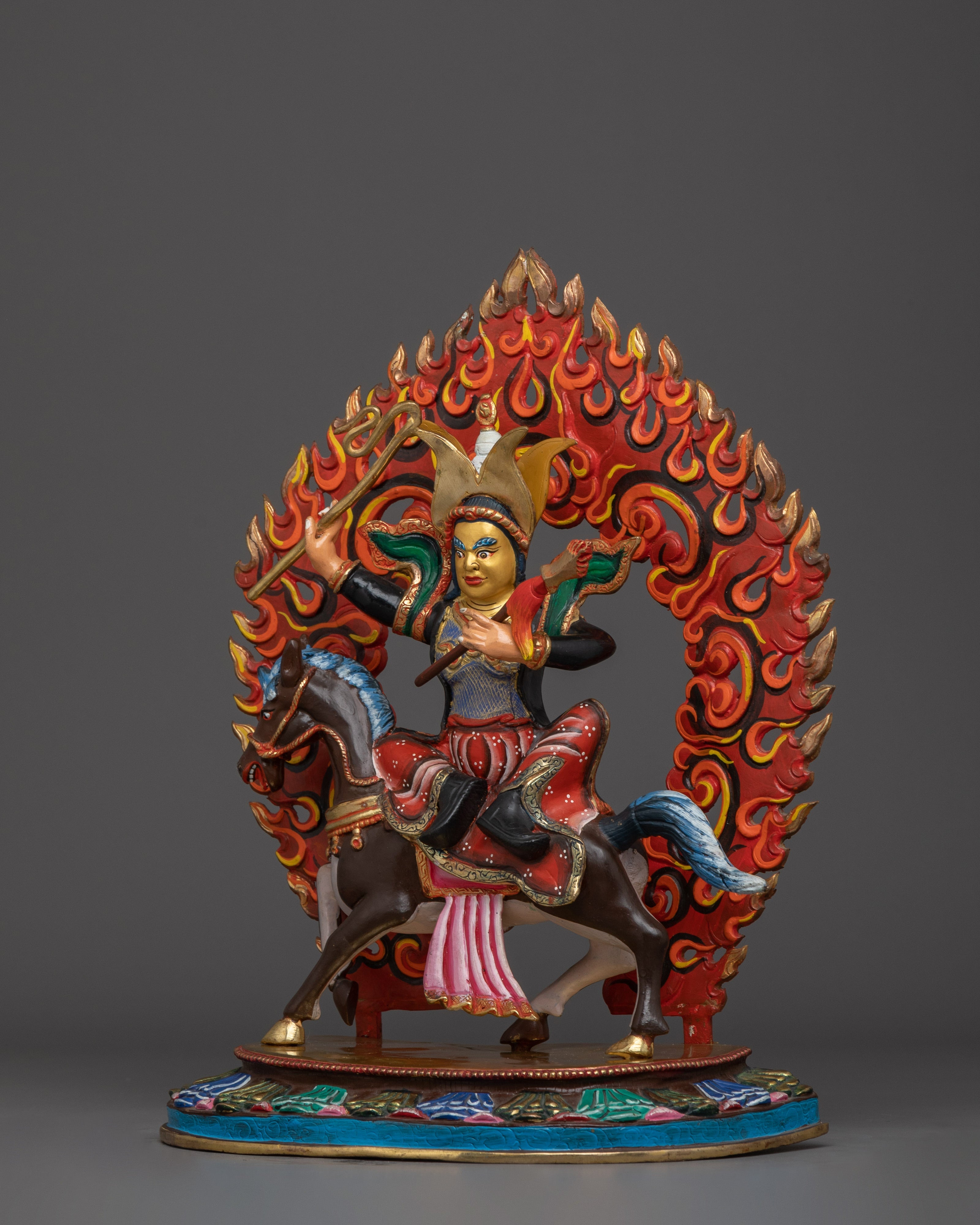 Statue of King Gesar | Unifier and Protector Deity