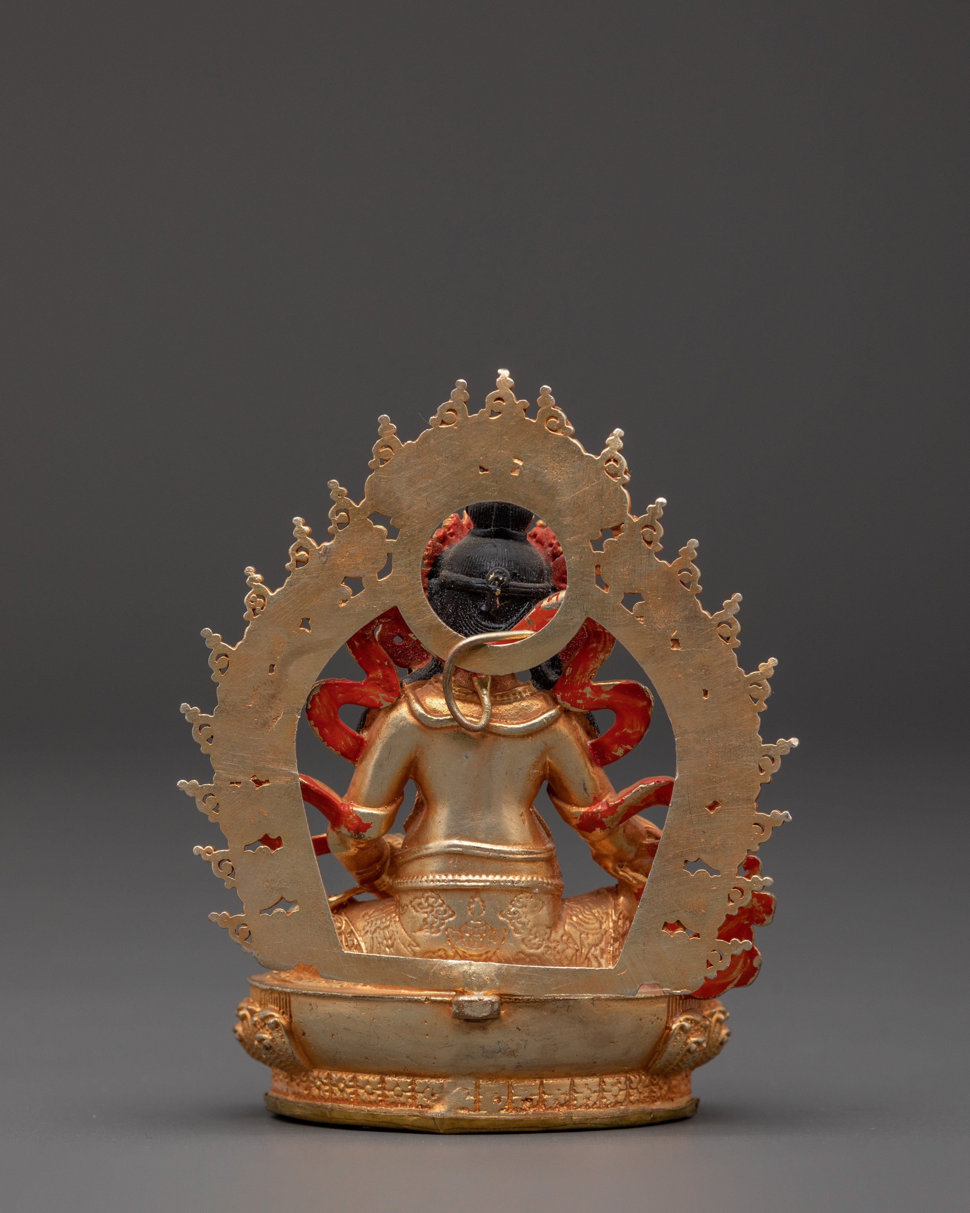 The Symbol of Abundance Dzambhala | Tibetan Wealth Deity Statue