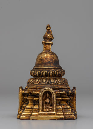 Tibetan Stupa Sculpture