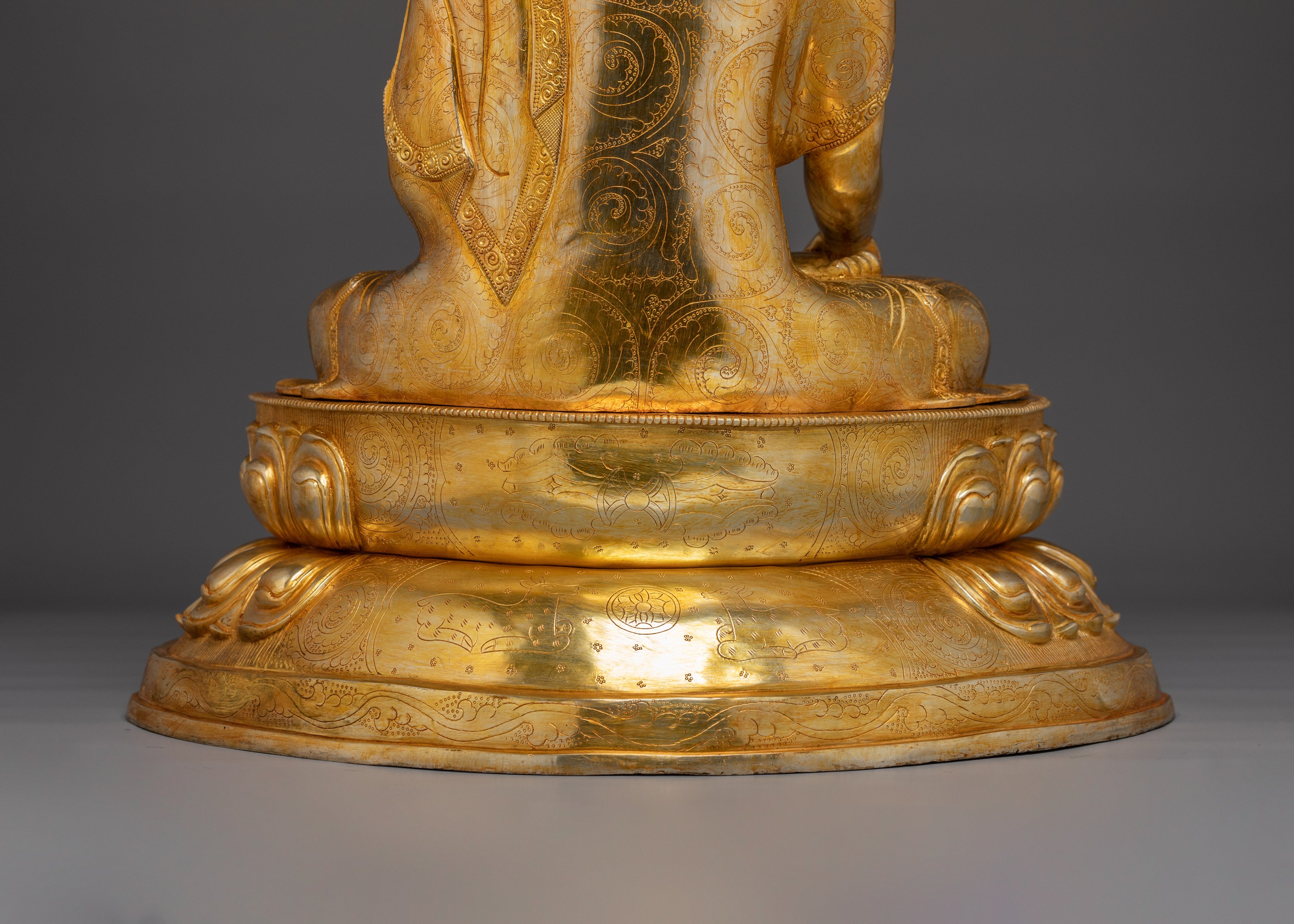 Tibetan Gautama Buddha Sculpture | Enlightenment Symbol