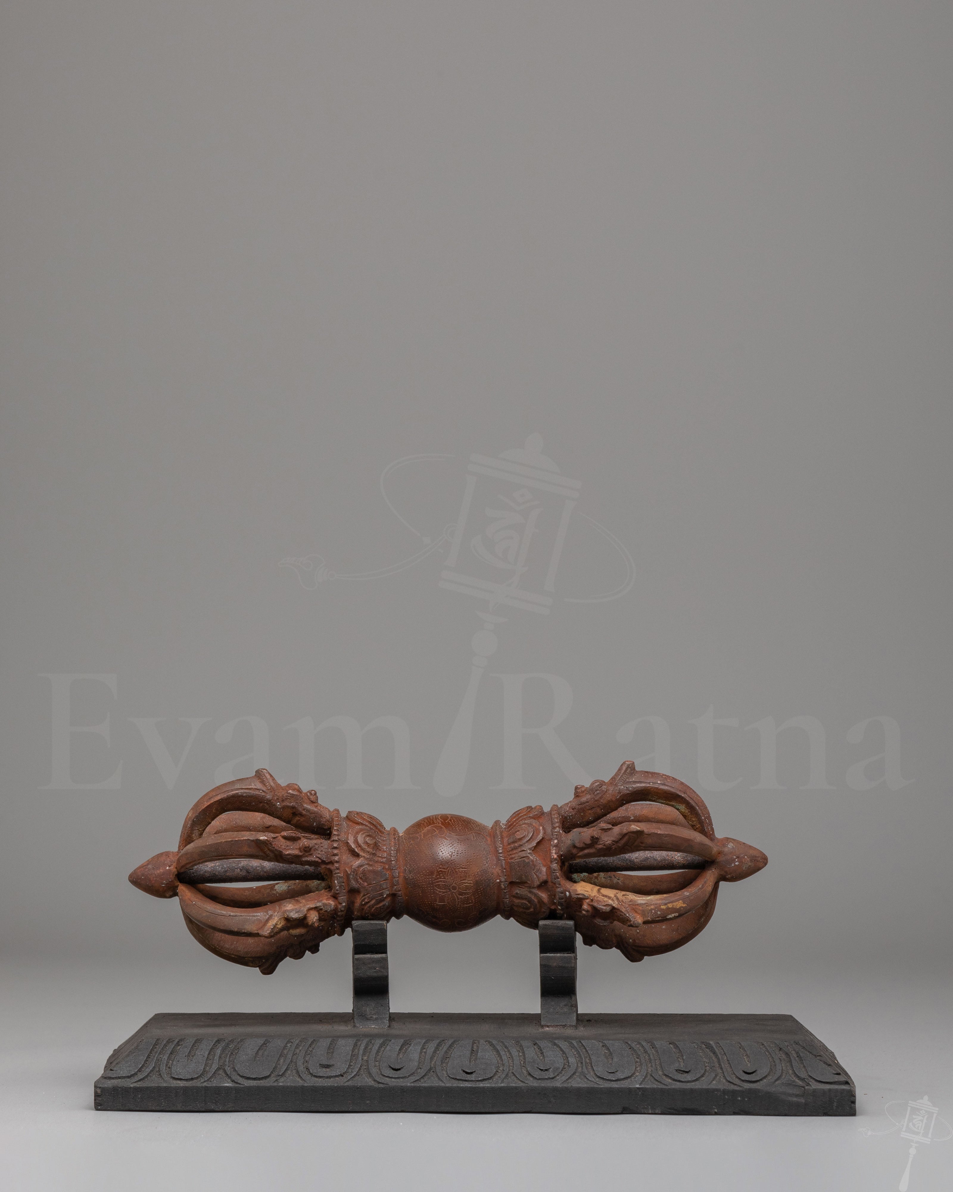 Handmade Shrine Vajra with Stand 