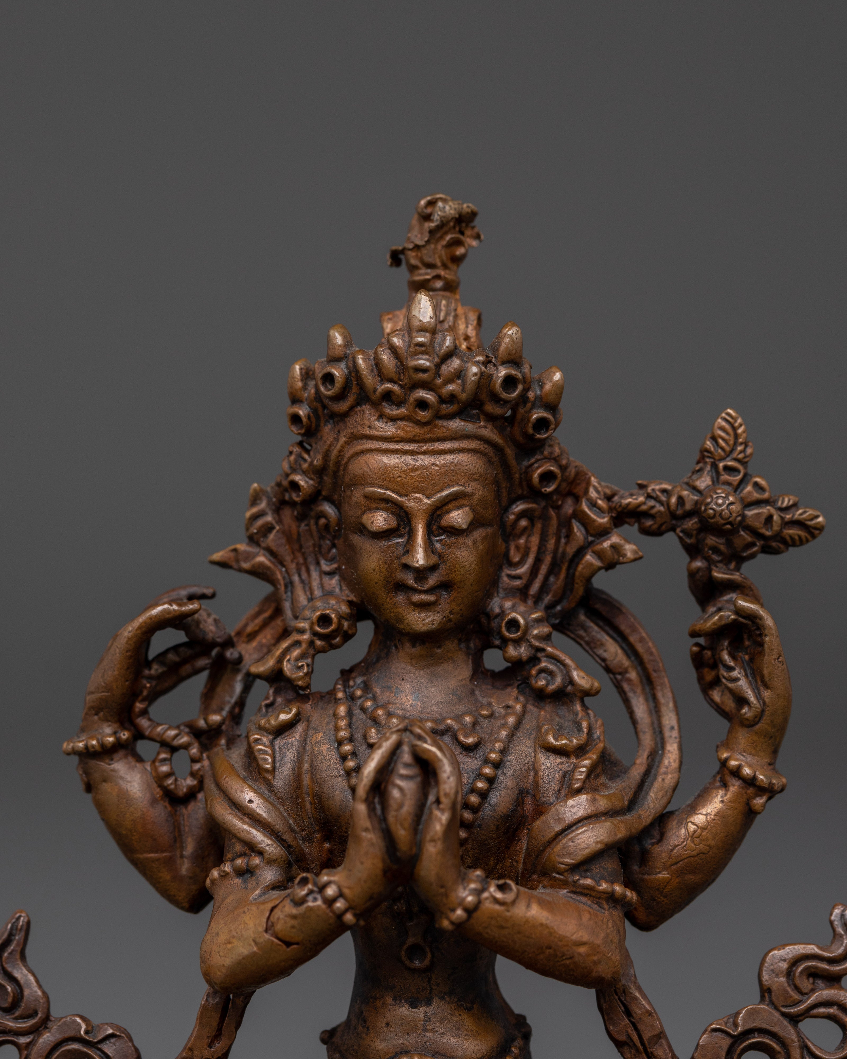 Chenresig Compassionate Bodhisattva | Tibetan Buddhism Shrine Decor