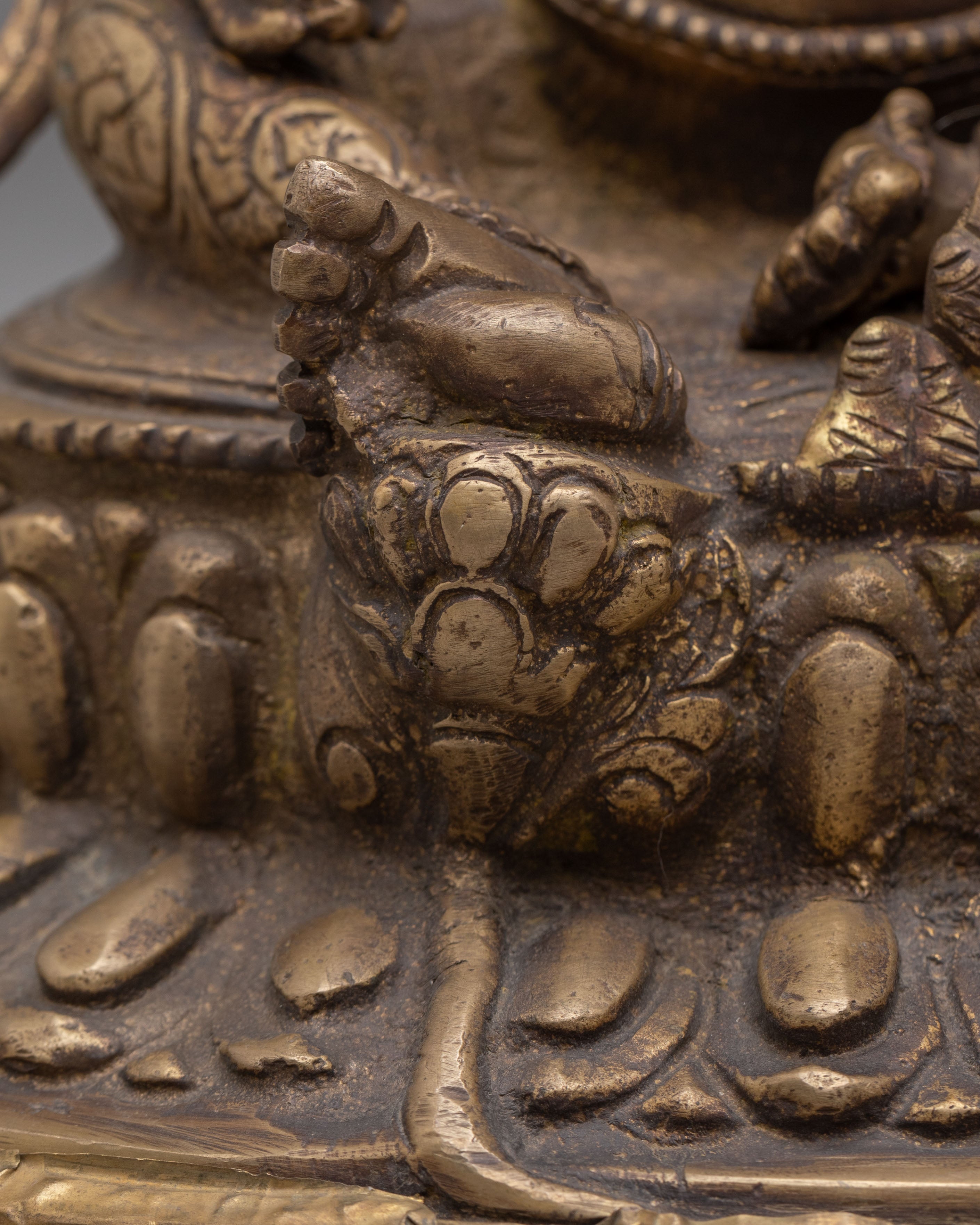 Handcrafted Dzambhala Statue of Wealth | Blessings of Wealth and Generosity