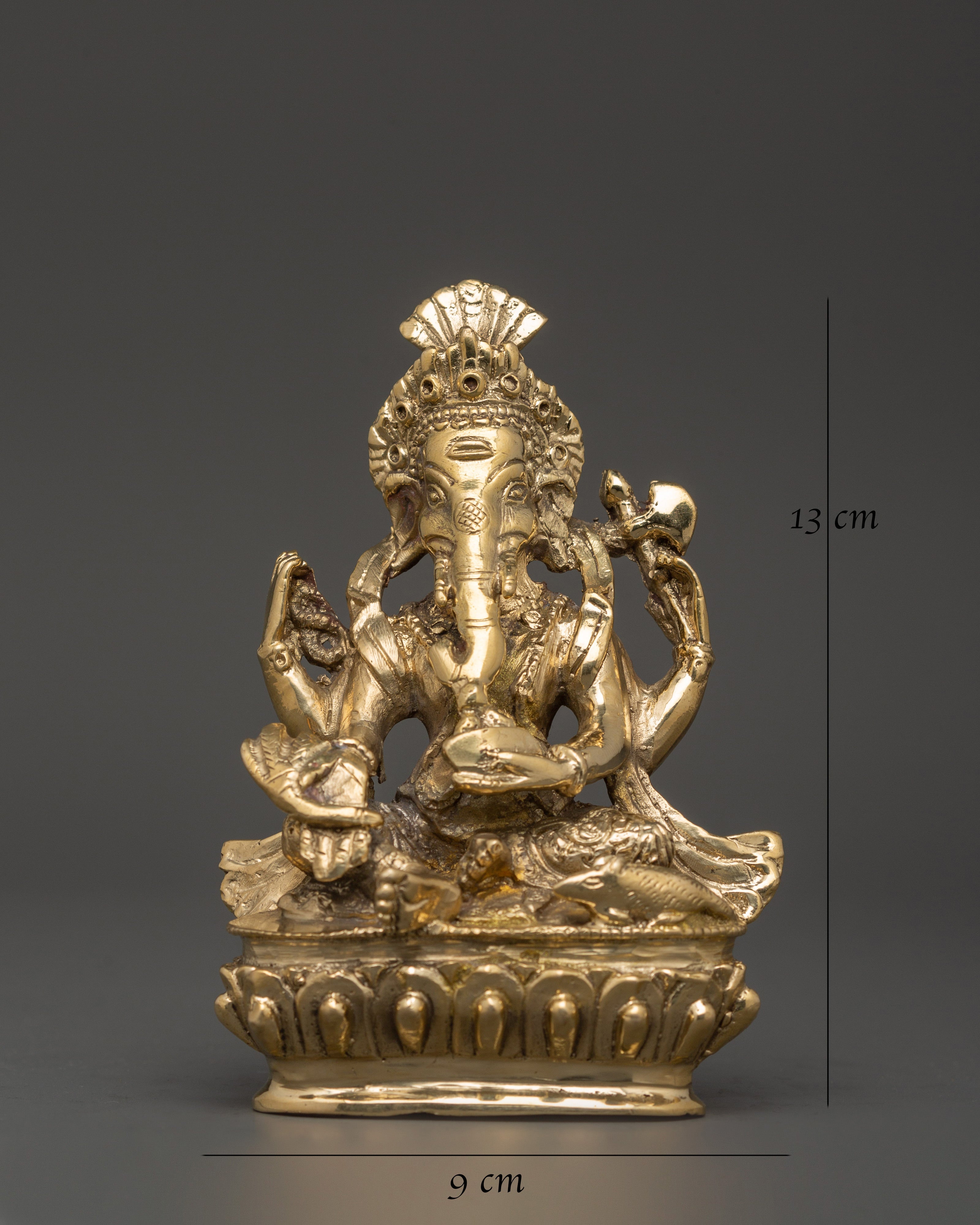 Sacred Figurine of Hindu Deity Ganesha