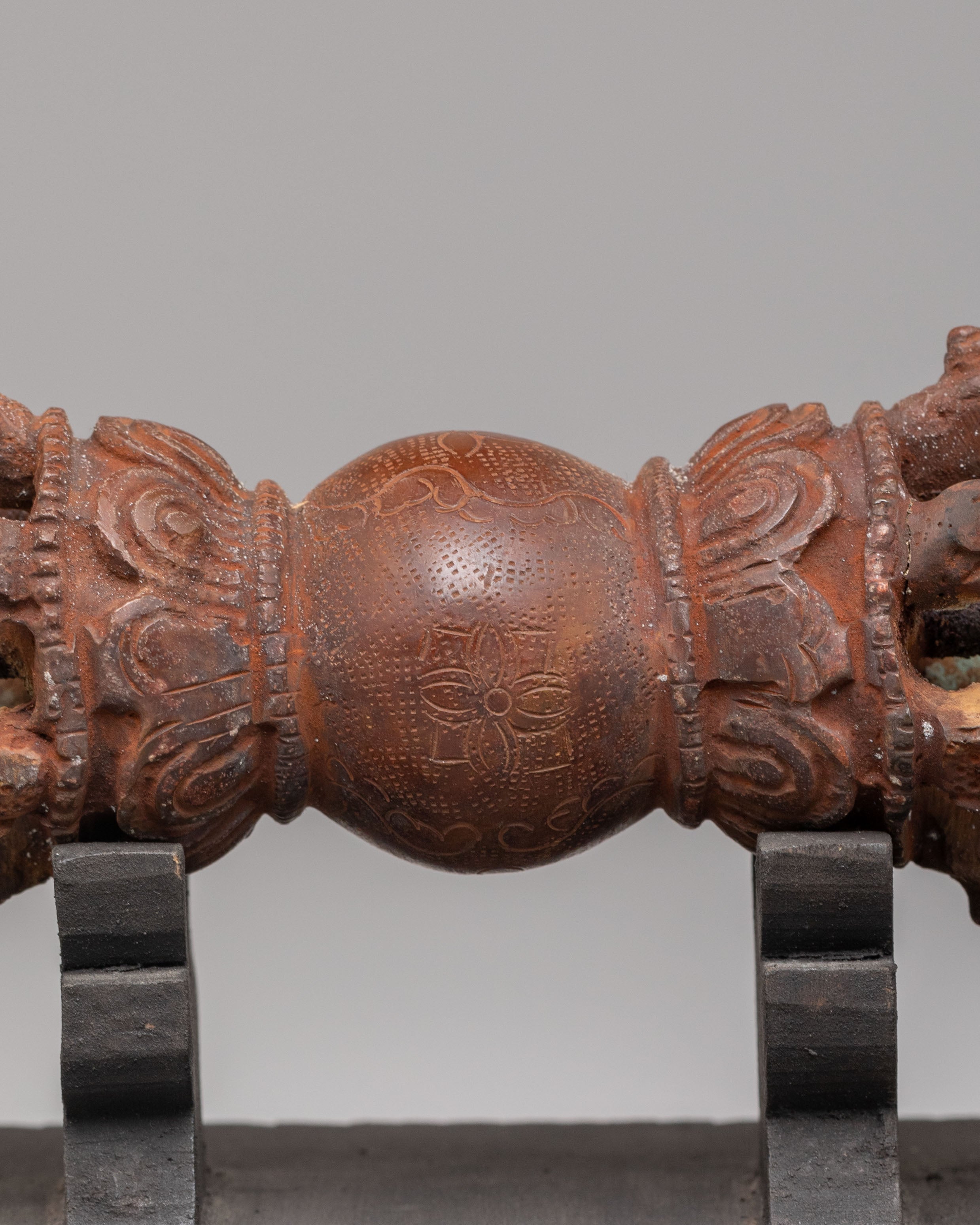 Handmade Shrine Vajra with Stand | Tibetan Ritual Tool